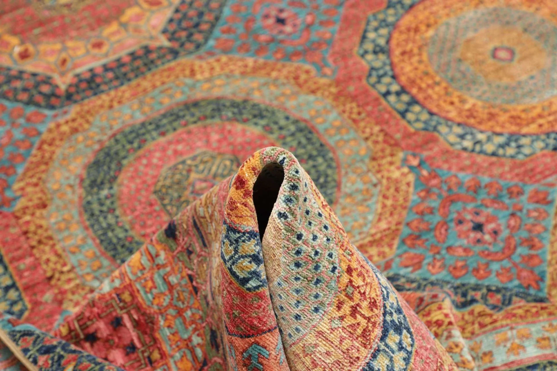 Mamluk Orientteppich aus Pakistan, 171 × 247 cm