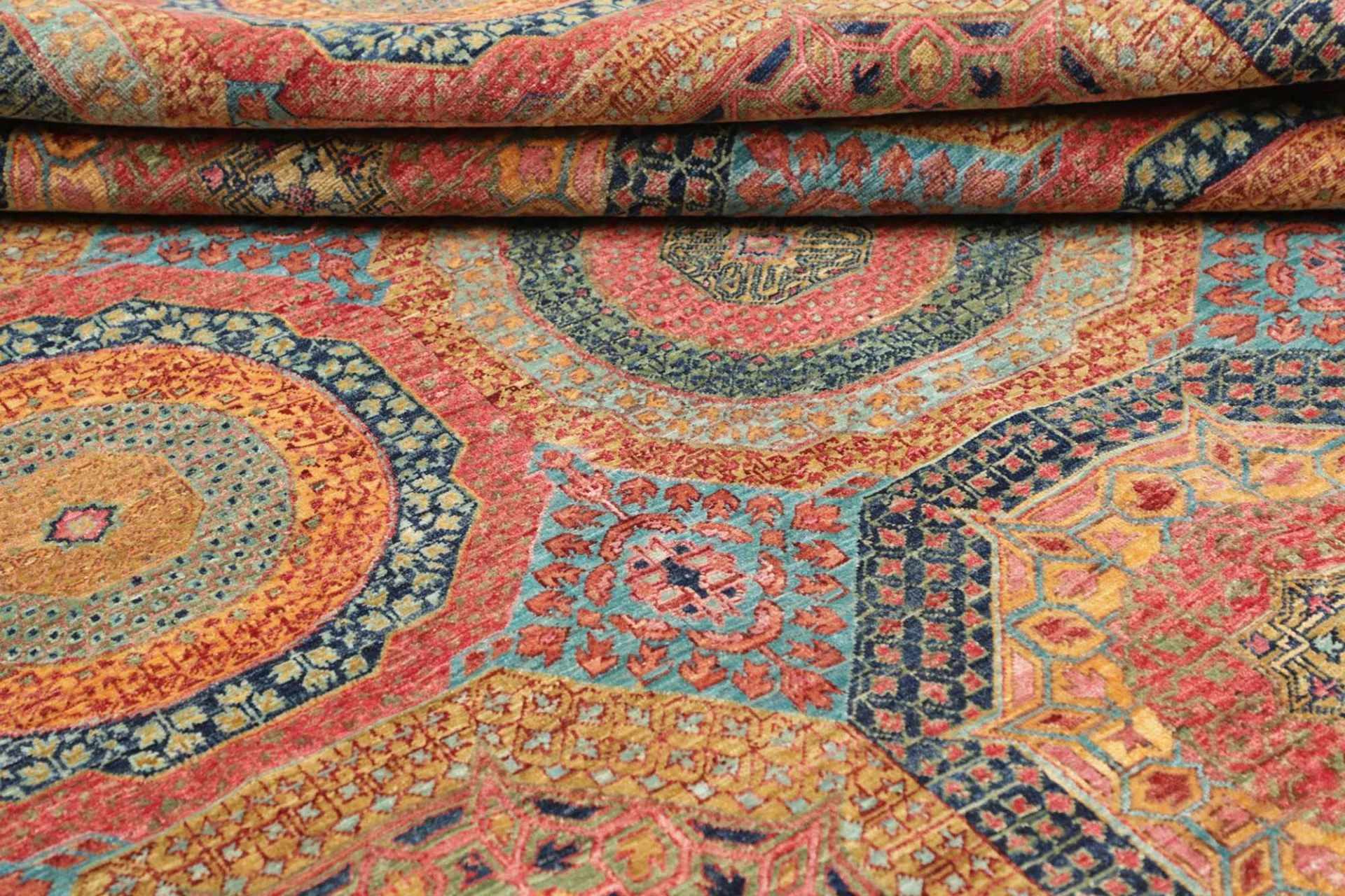 Mamluk Orientteppich aus Pakistan, 171 × 247 cm