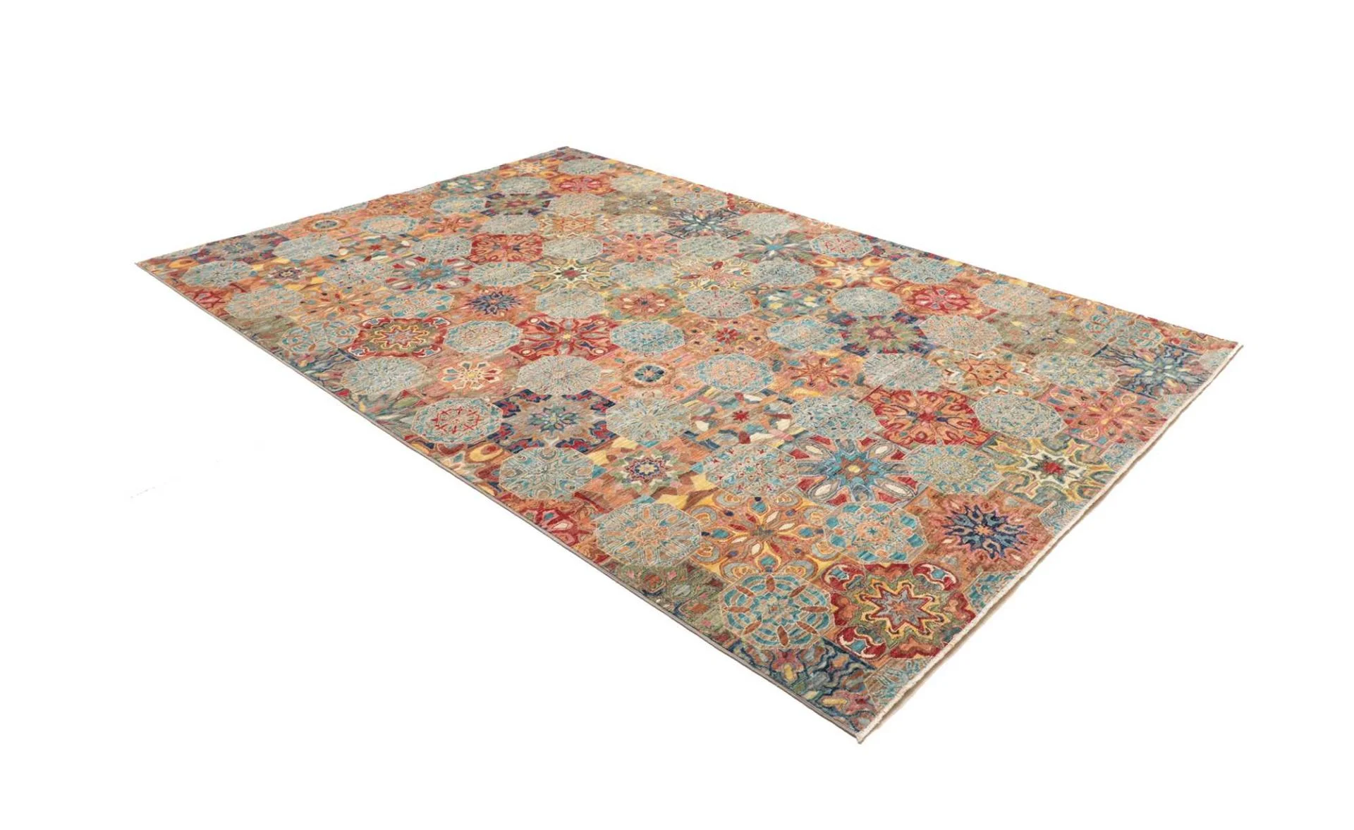 Samarkand Orientteppich 200 × 294 cm aus Wolle, handgeknüpft