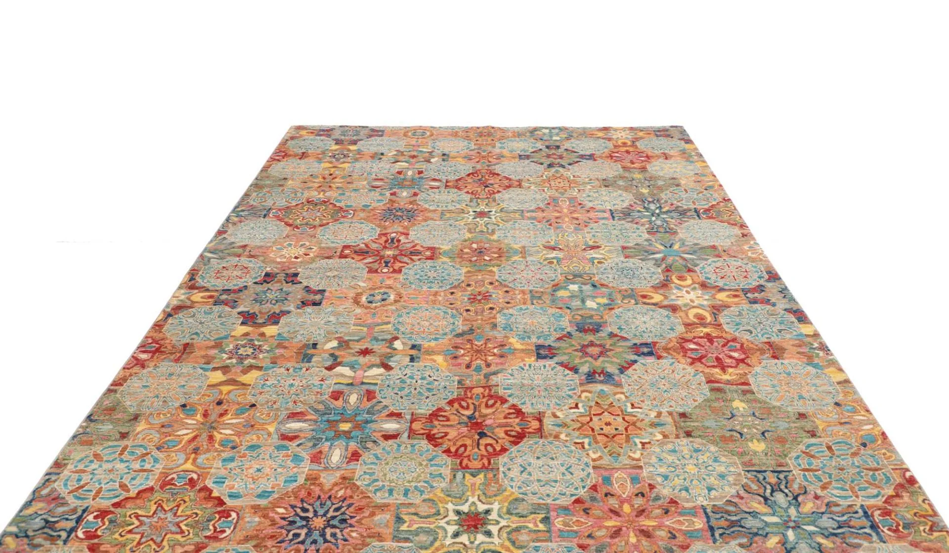 Samarkand Orientteppich 200 × 294 cm aus Wolle, handgeknüpft