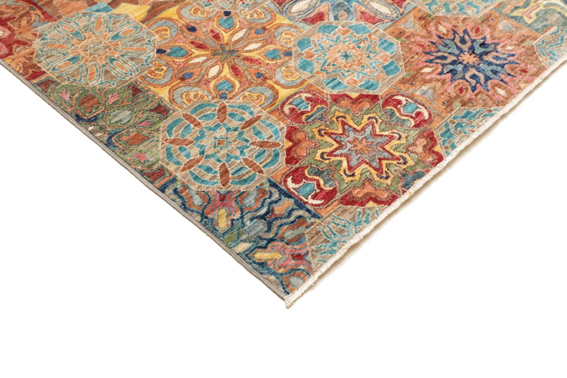 Samarkand Orientteppich 200 × 294 cm aus Wolle, handgeknüpft