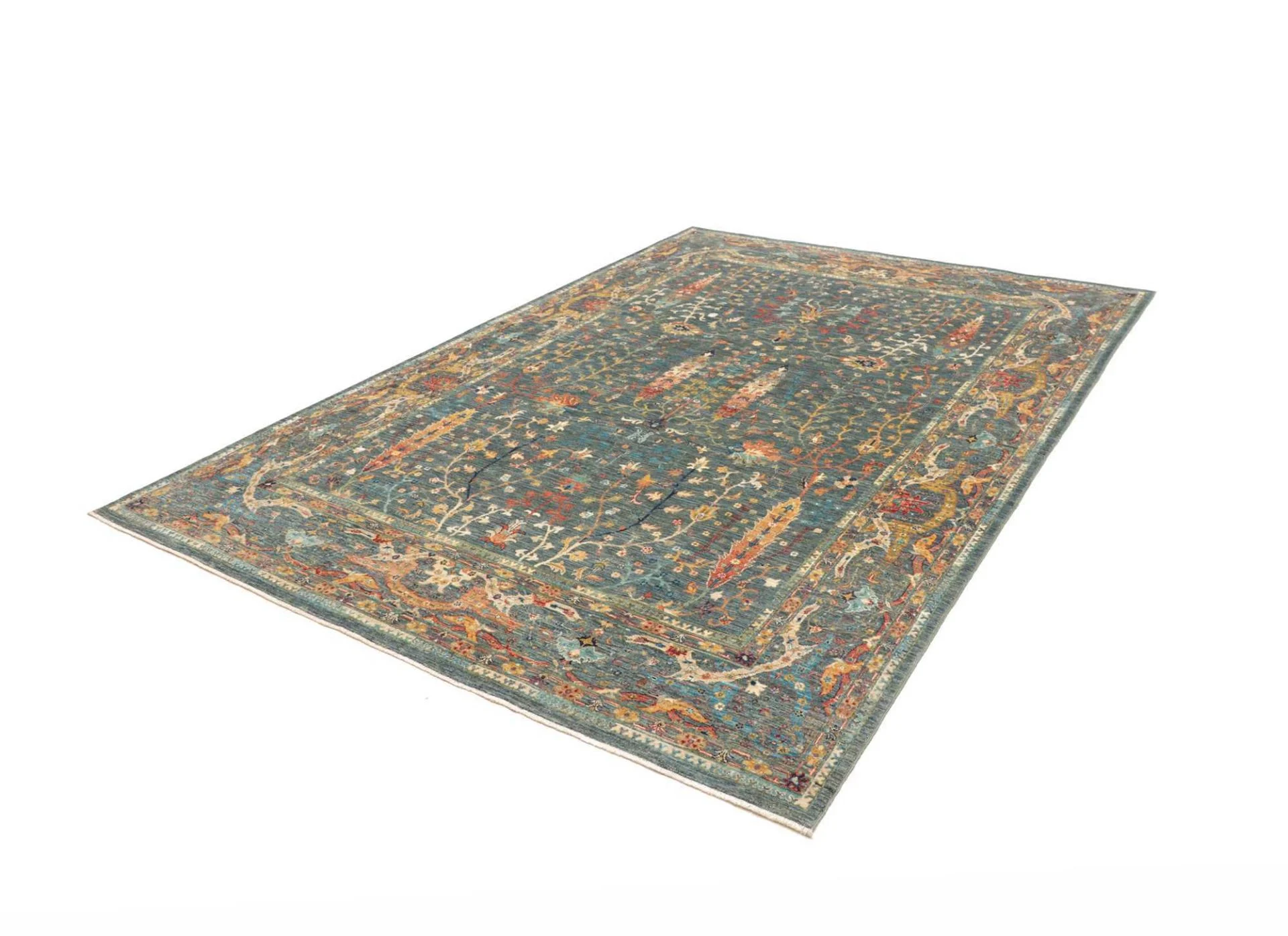 Samarkand Orientteppich aus Pakistan, 206 × 287 cm