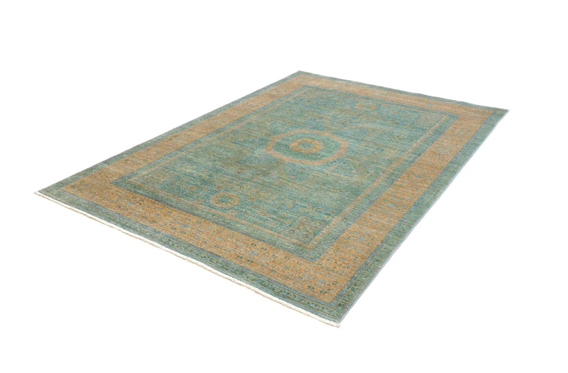 Mamluk Orientteppich 174 × 239 cm aus Wolle, handgeknüpft