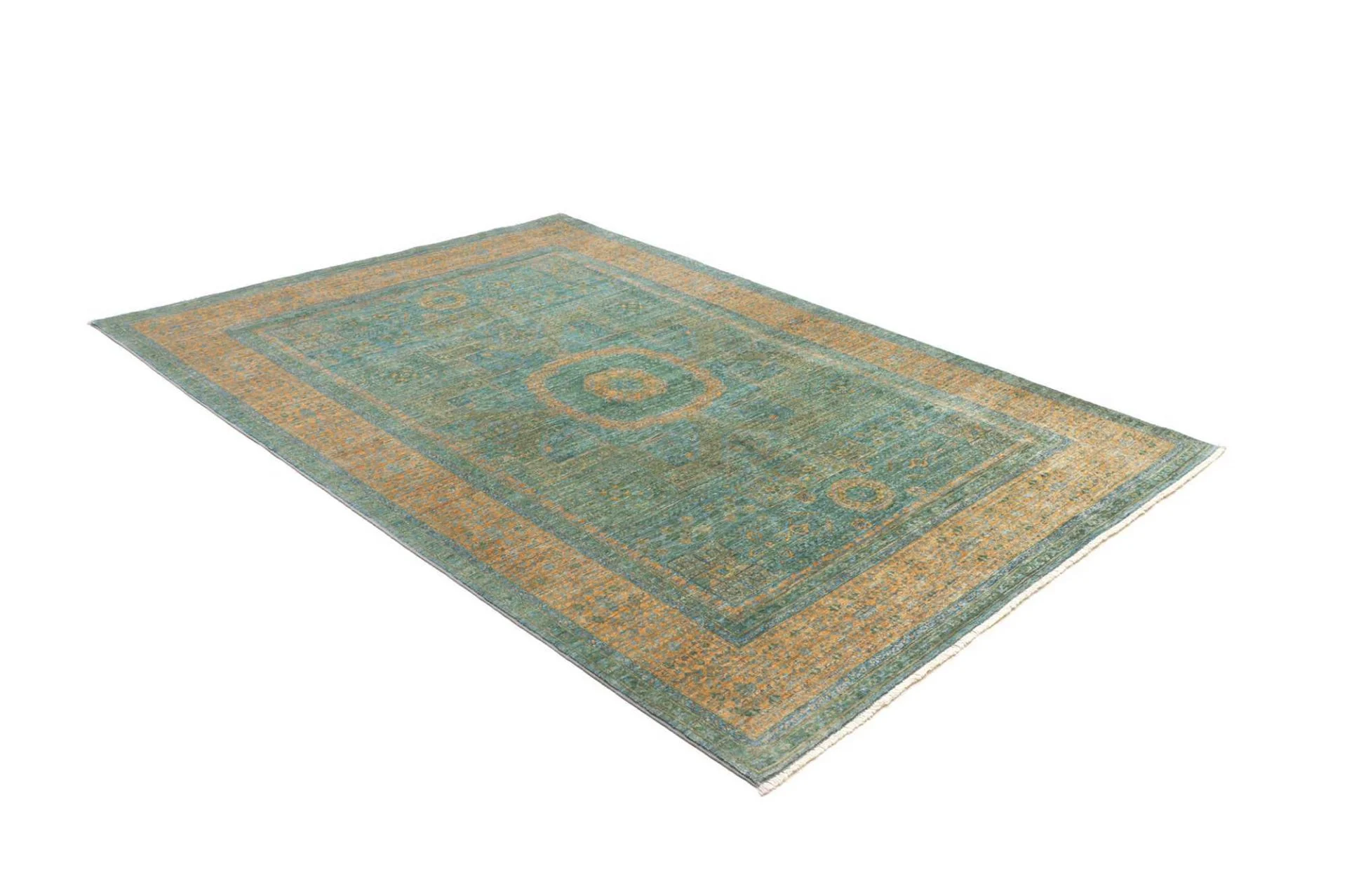 Mamluk Orientteppich 174 × 239 cm aus Wolle, handgeknüpft