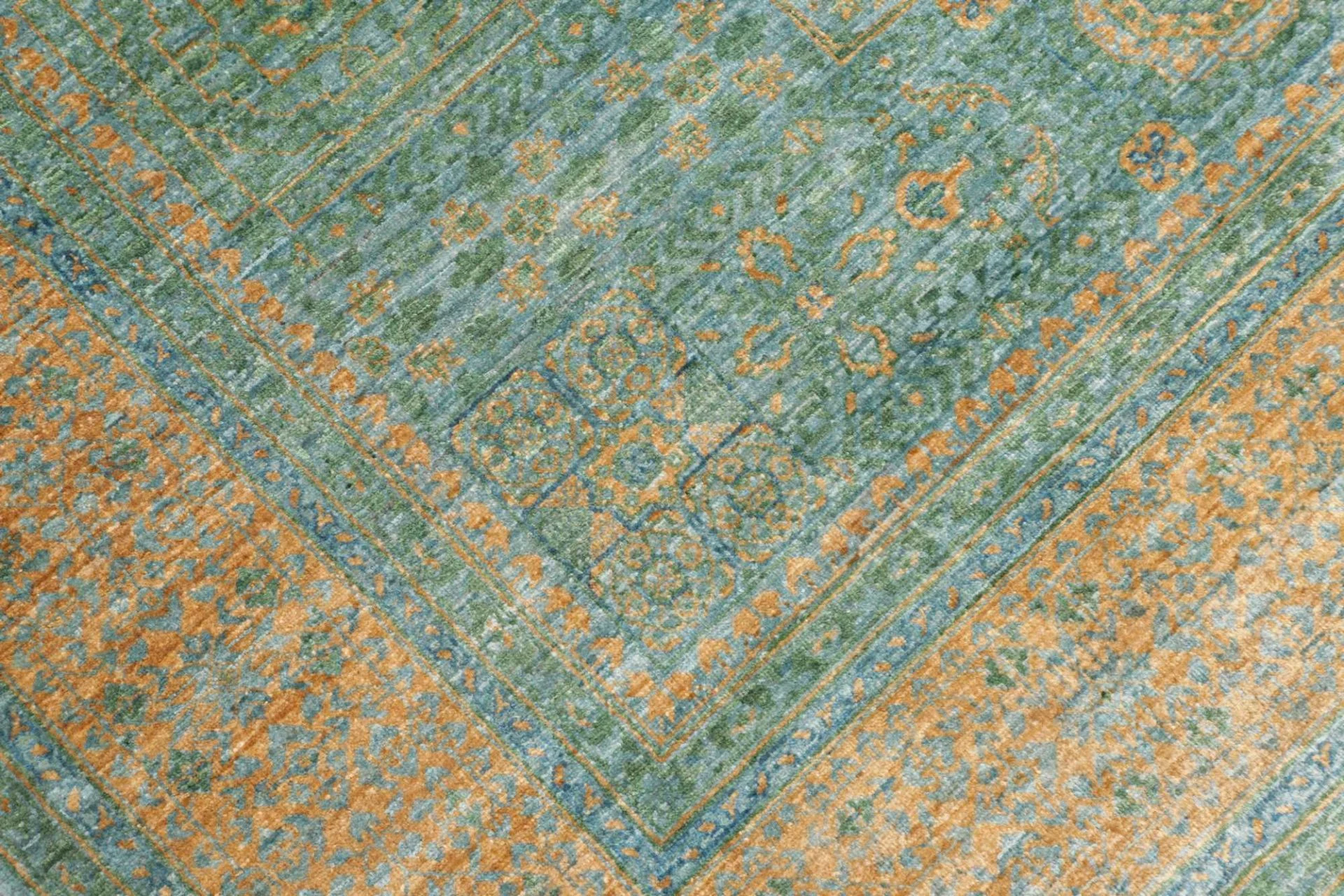 Mamluk Orientteppich 174 × 239 cm aus Wolle, handgeknüpft