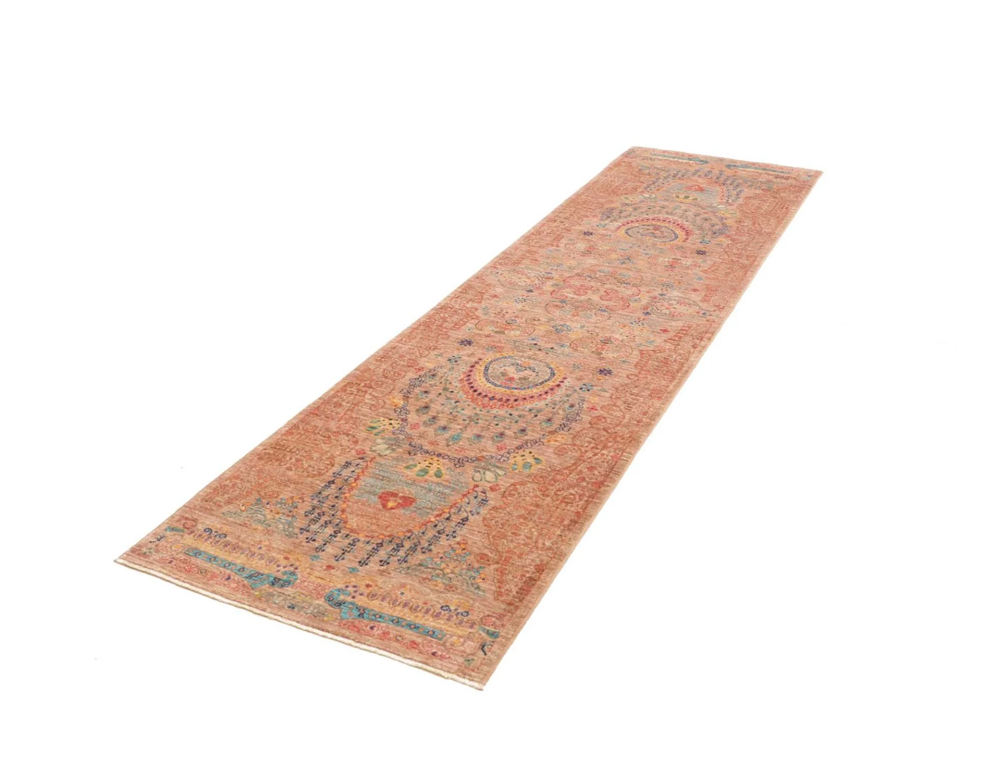 Samarkand Orientteppich 81 × 295 cm aus Wolle, handgeknüpft