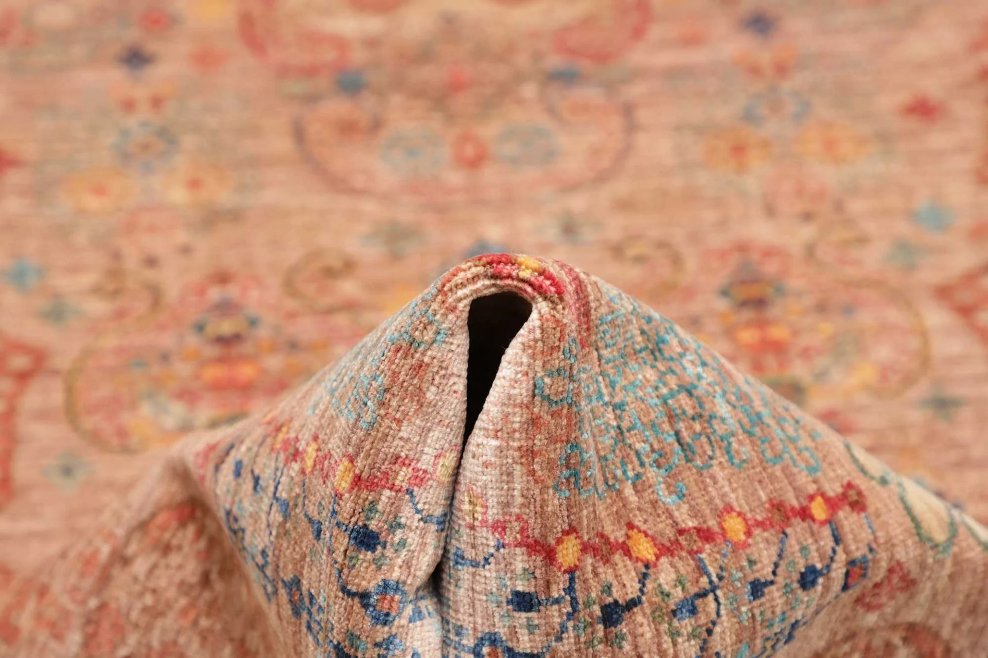 Handgeknüpfter Samarkand Orientteppich 79 × 295 cm