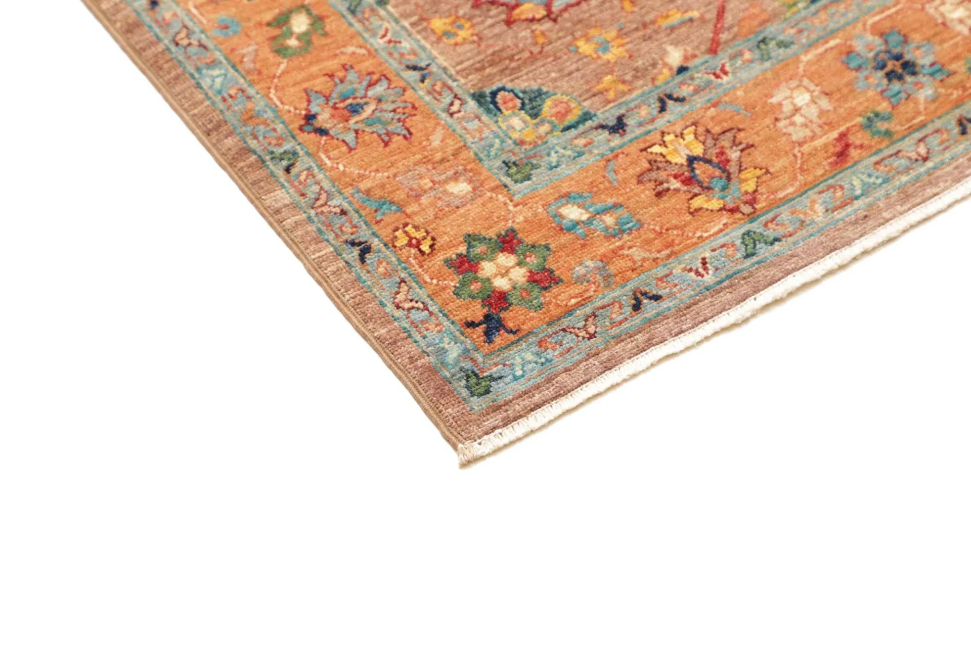Handgeknüpfter Samarkand Orientteppich 81 × 294 cm