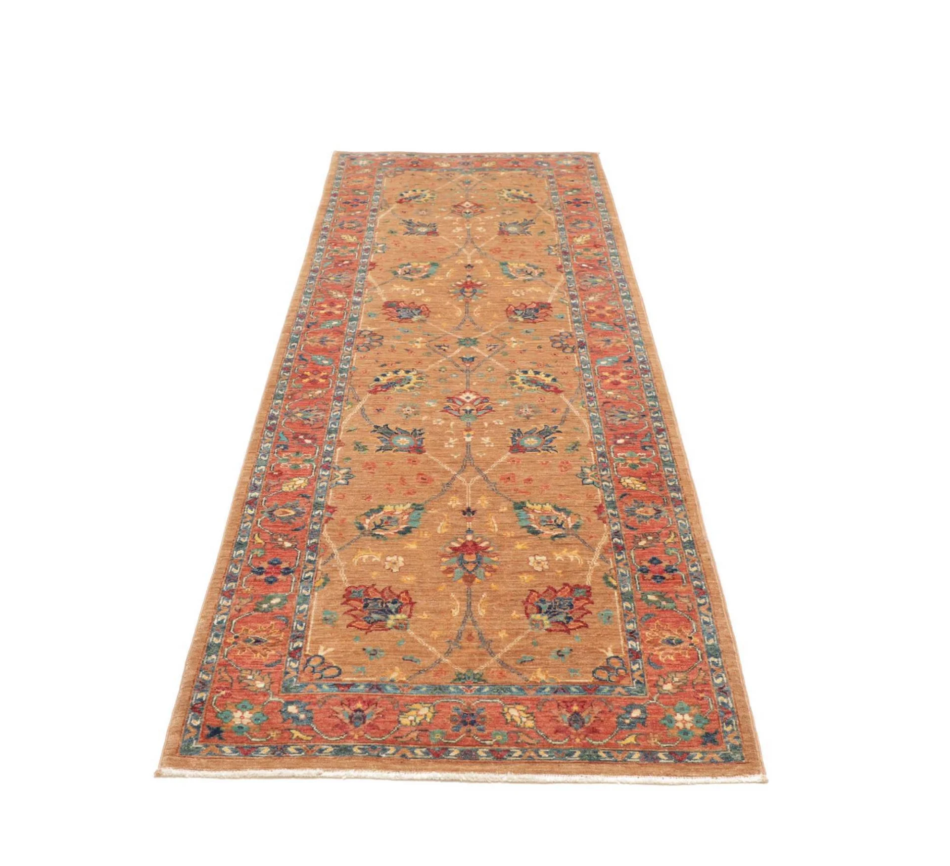 Samarkand Orientteppich 83 × 266 cm aus Wolle, handgeknüpft