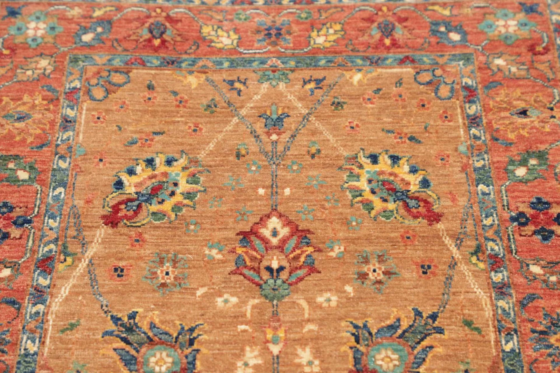 Samarkand Orientteppich 83 × 266 cm aus Wolle, handgeknüpft