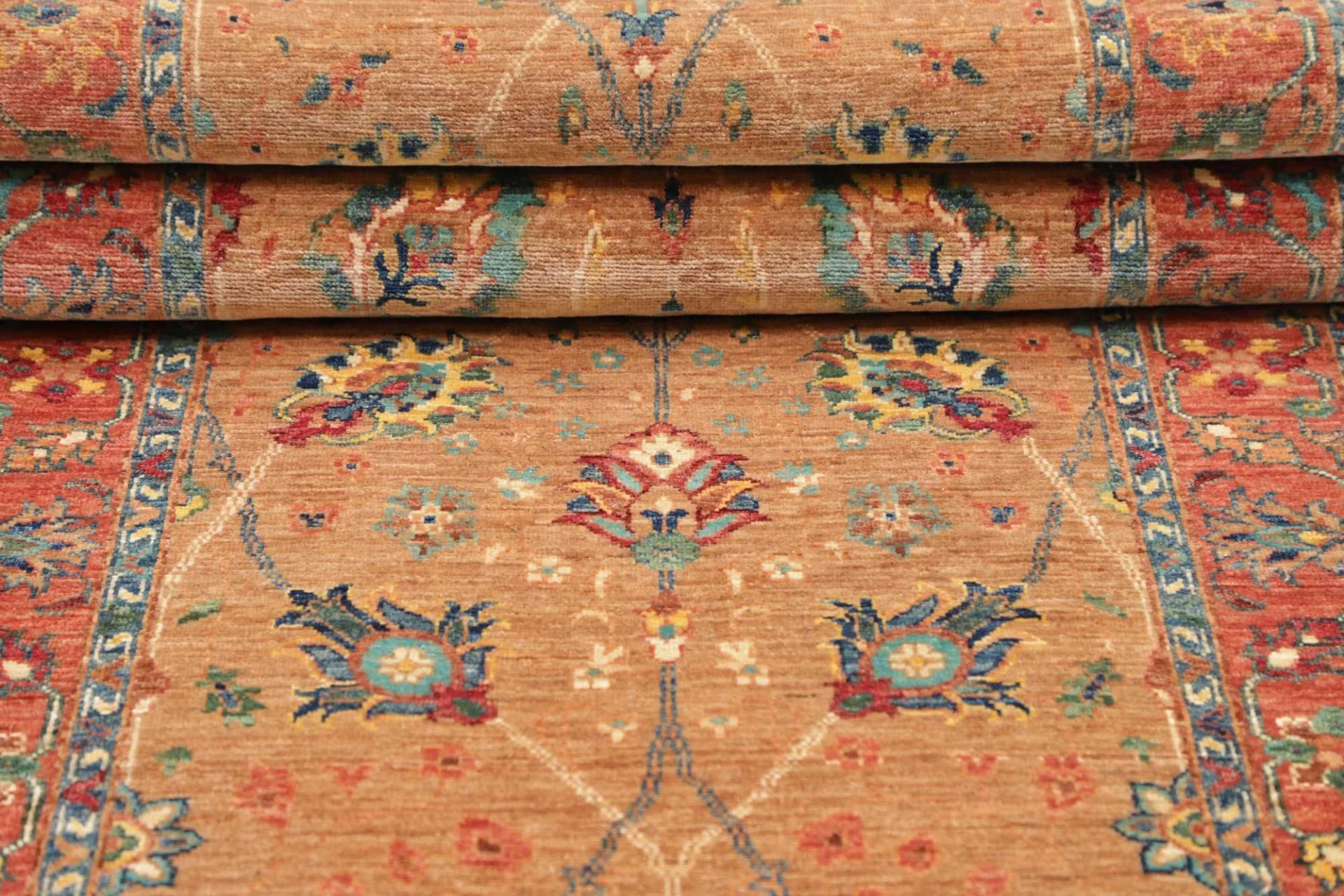 Samarkand Orientteppich 83 × 266 cm aus Wolle, handgeknüpft
