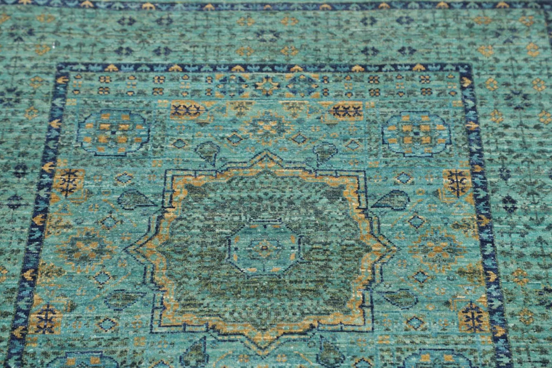 Mamluk Orientteppich 81 × 247 cm aus Wolle, handgeknüpft