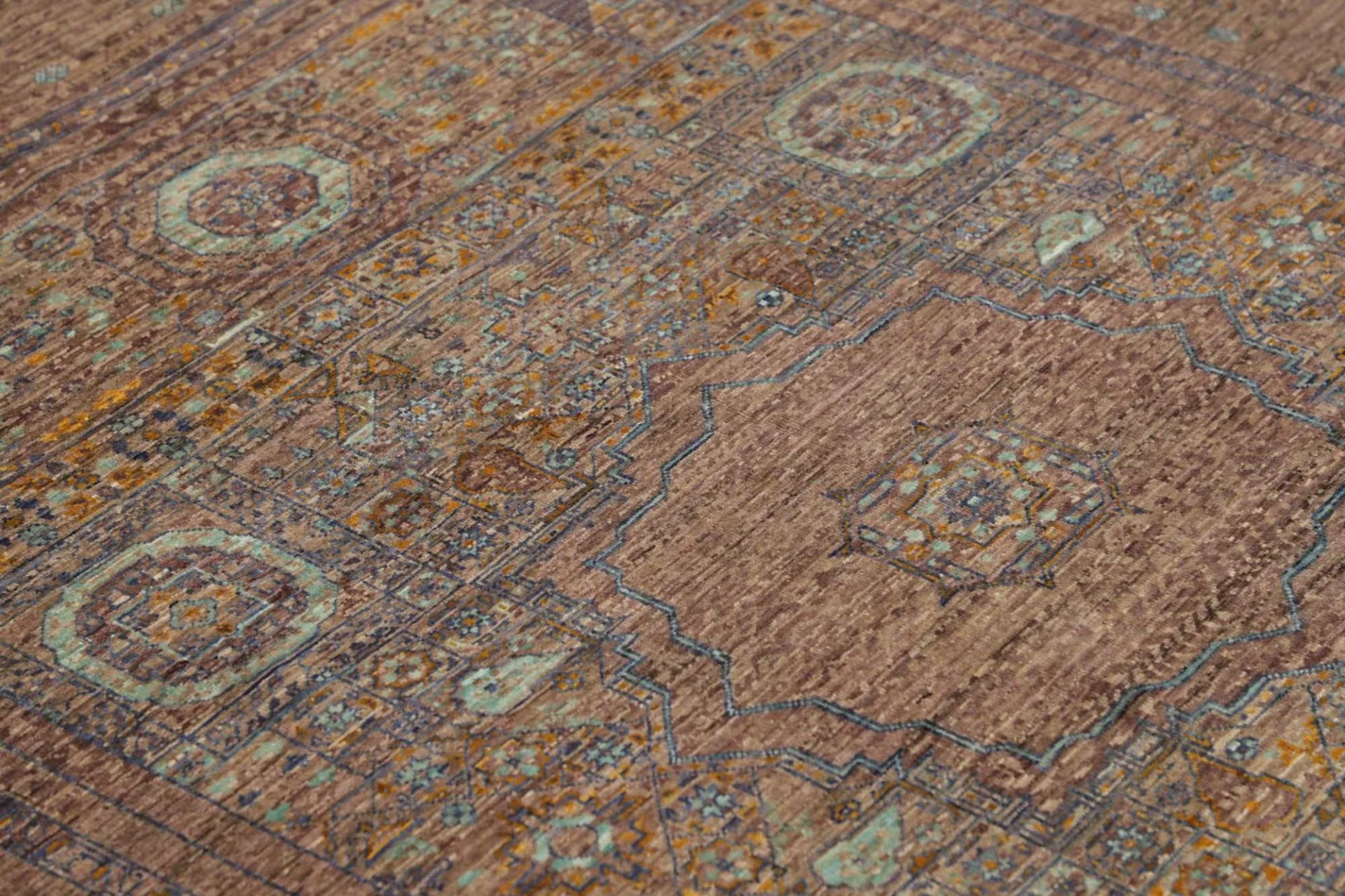 Handgeknüpfter Mamluk Orientteppich 152 × 197 cm