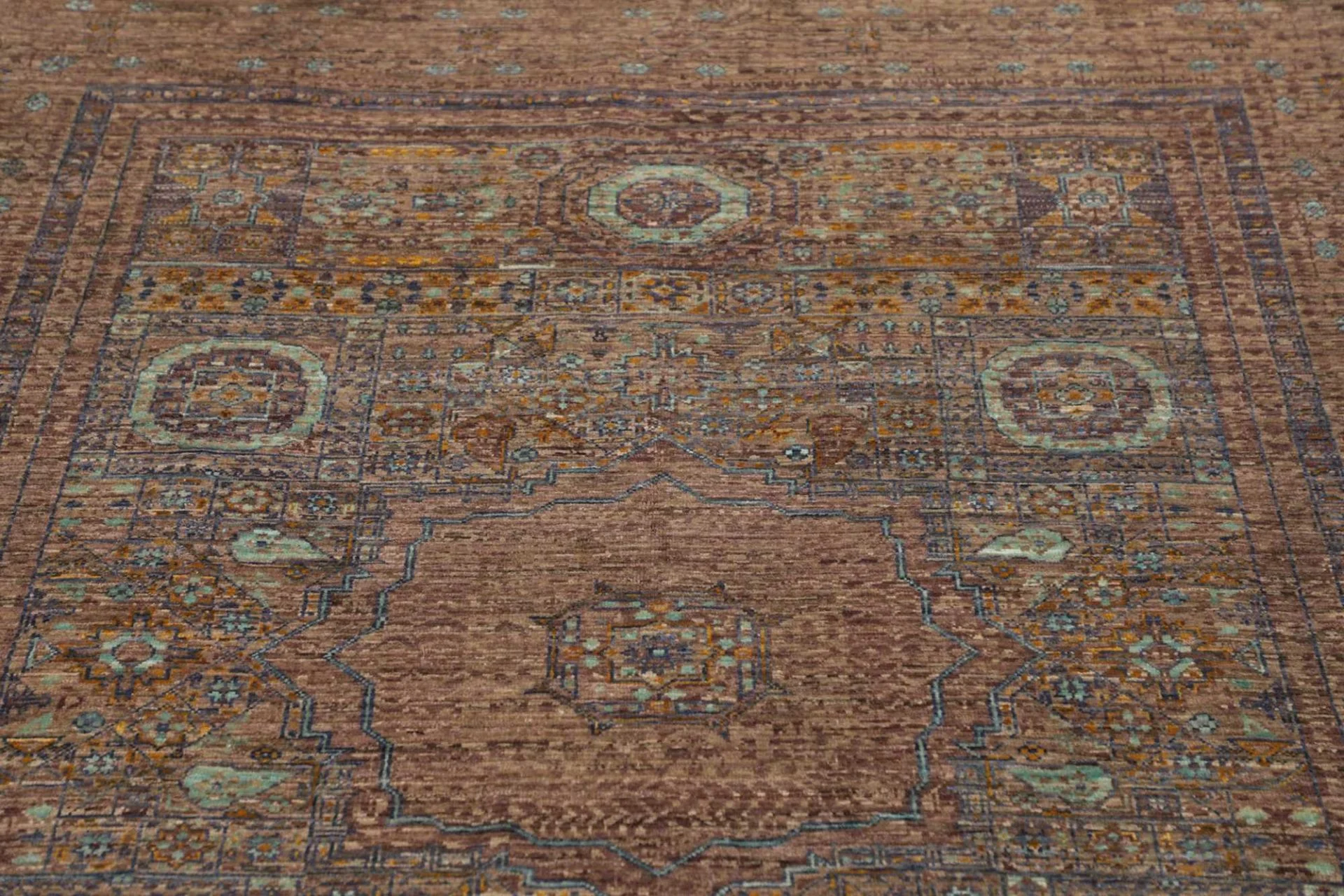 Handgeknüpfter Mamluk Orientteppich 152 × 197 cm