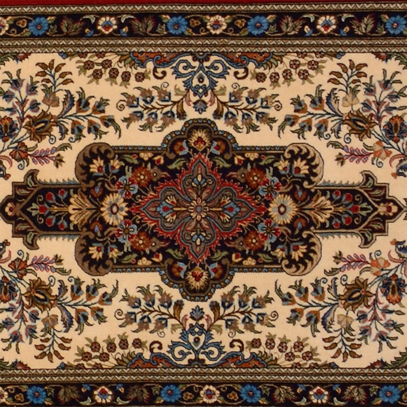 Ghom Perserteppich aus Iran, 80 × 410 cm