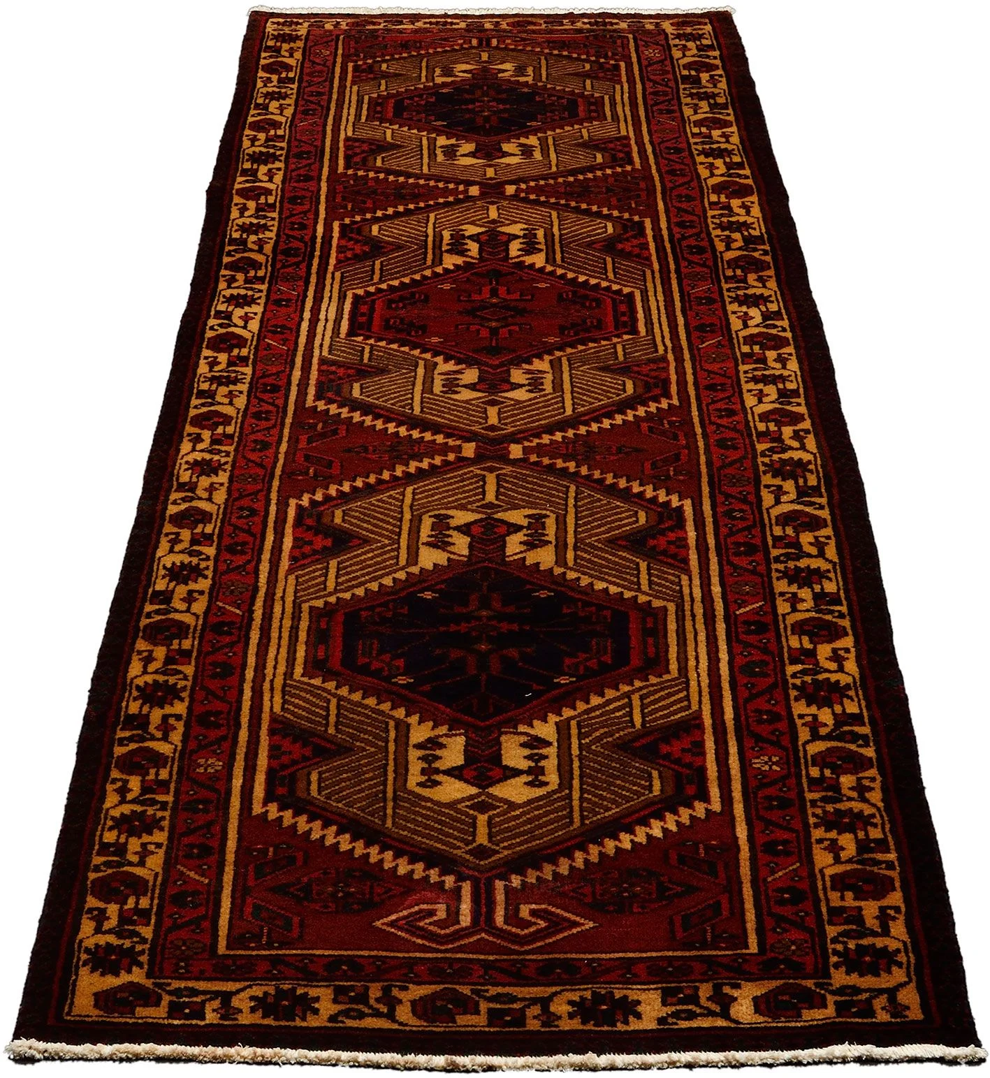 perserteppich-sarab-96-x-340-cm-schurwolle-handgeknupft-laufer-1 Perserteppich aus Iran, 96 × 340 cm
