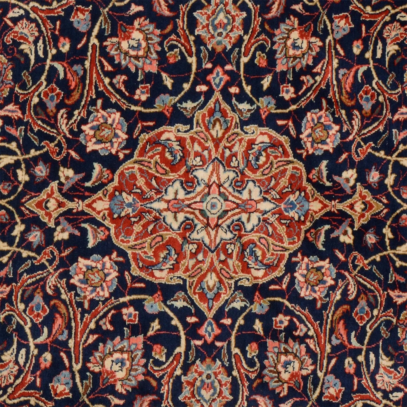 Handgeknüpfter Sarough Perserteppich, 135 × 208 cm, Wolle