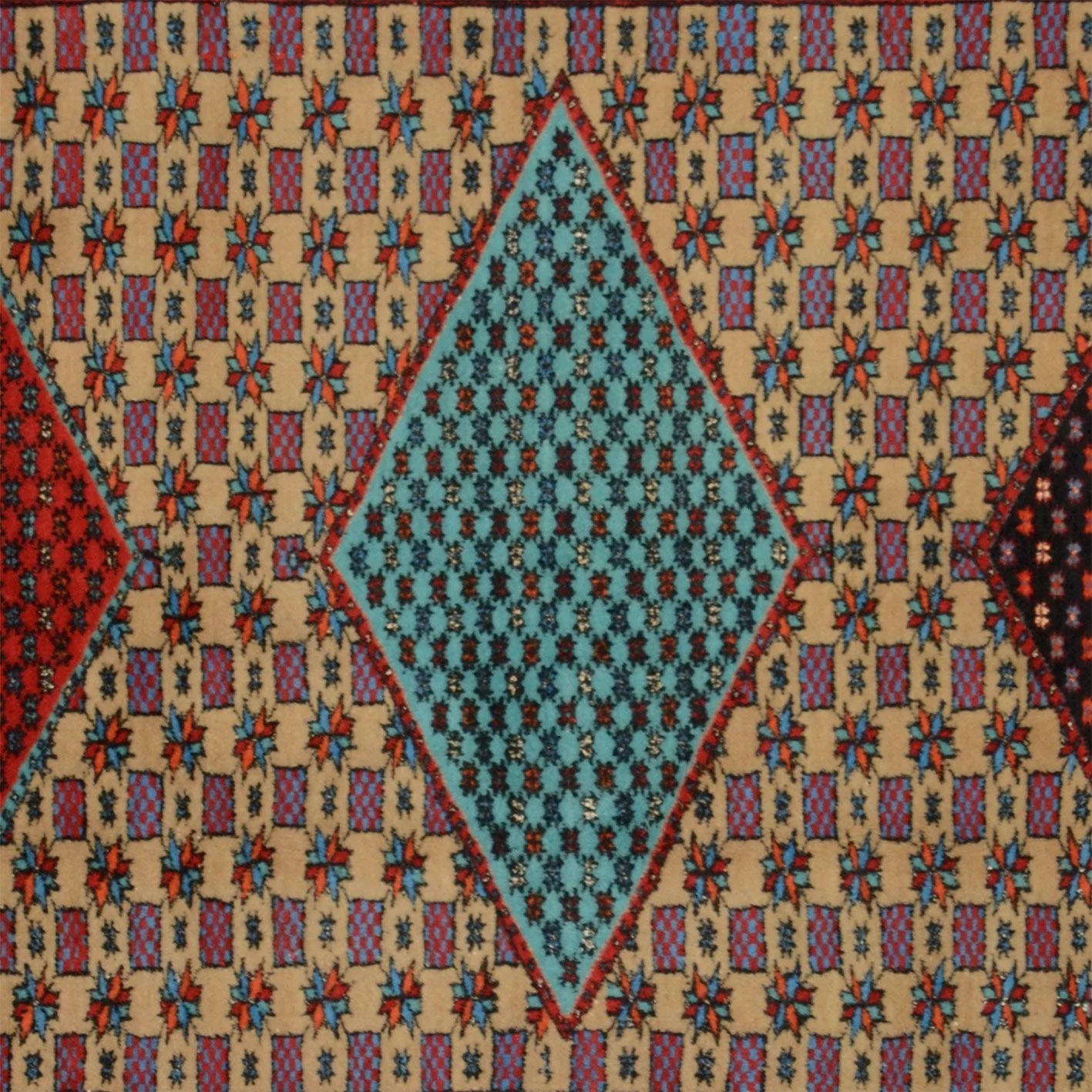 orientteppich-turkmen-193-x-260-cm-schurwolle-handgeknupft-neu-3 Turkmen Orientteppich 193 × 260 cm aus Wolle, handgeknüpft
