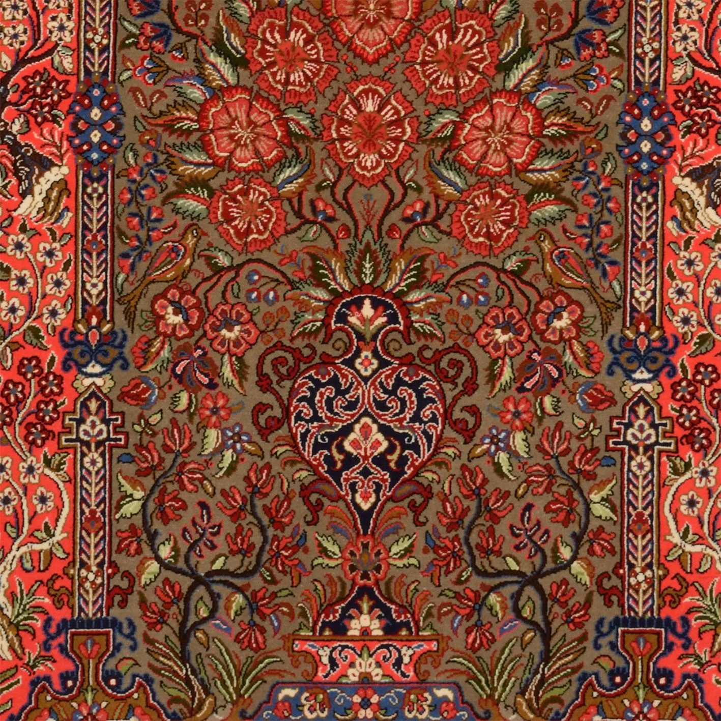 Handgeknüpfter Ghom Perserteppich 149 × 217 cm