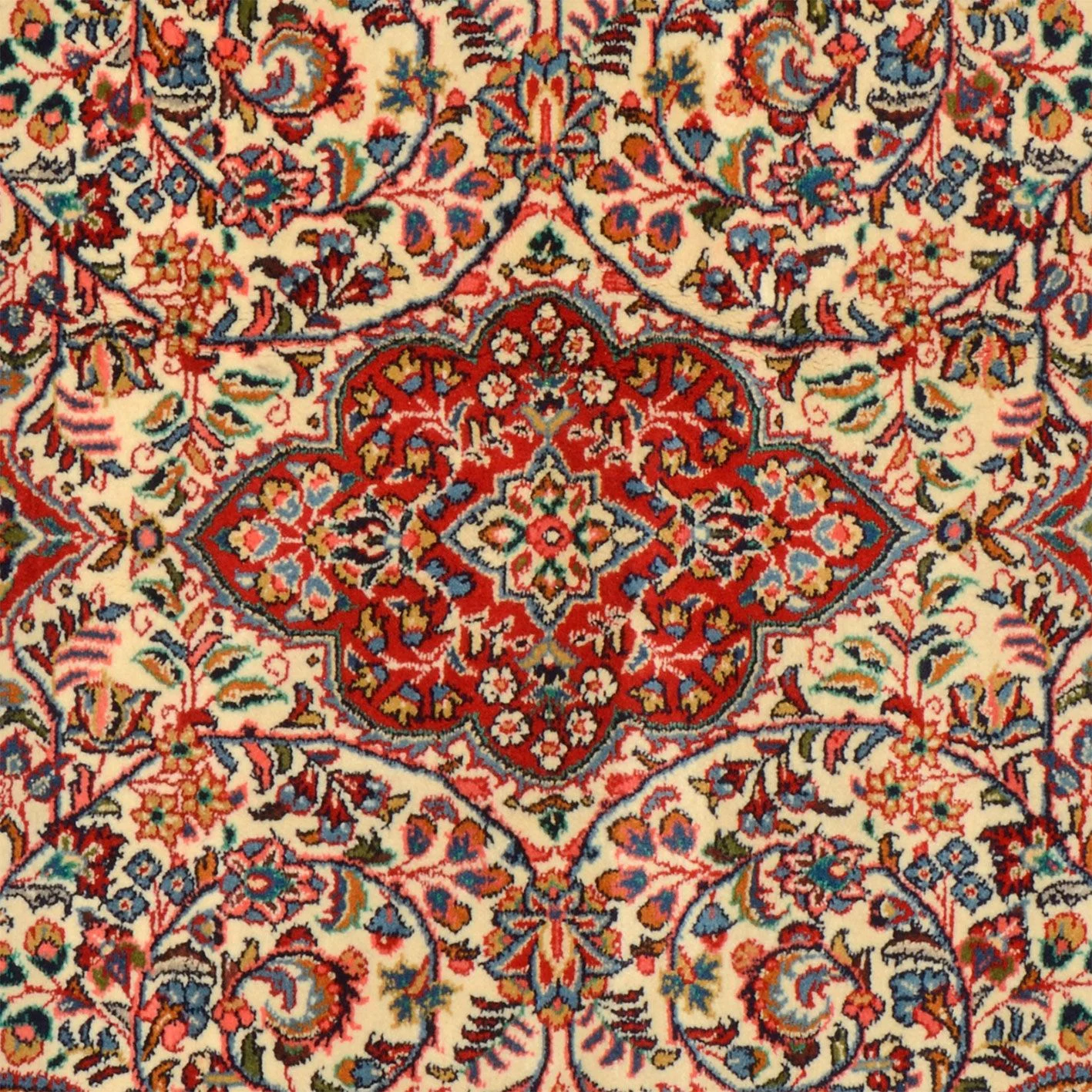 Handgeknüpfter Sarough Perserteppich, 138 × 217 cm, Wolle