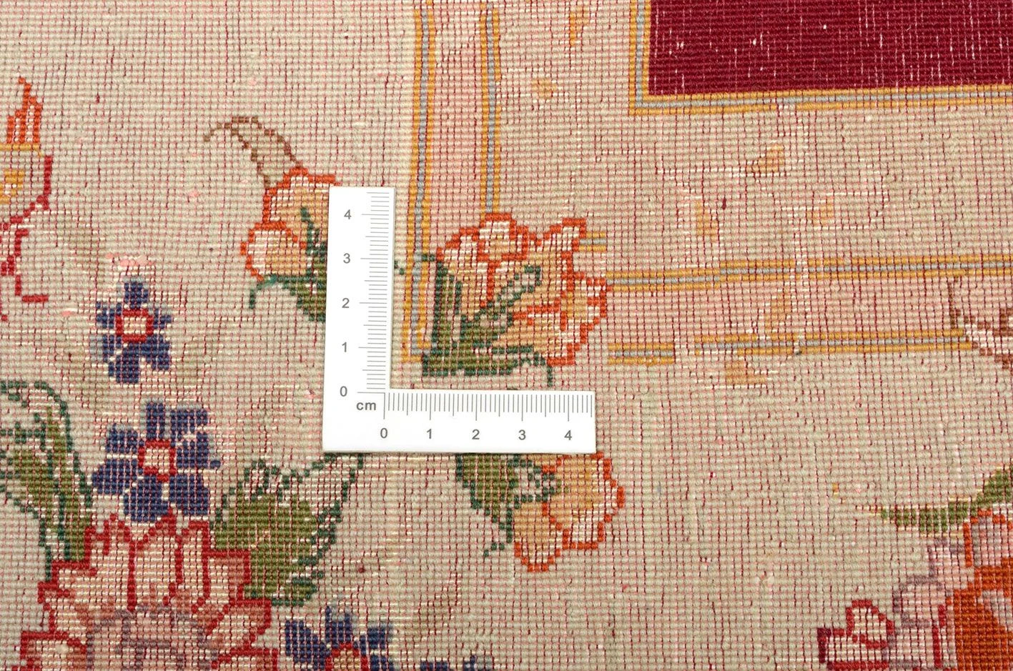 Handgeknüpfter Täbriz Perserteppich 153 × 200 cm