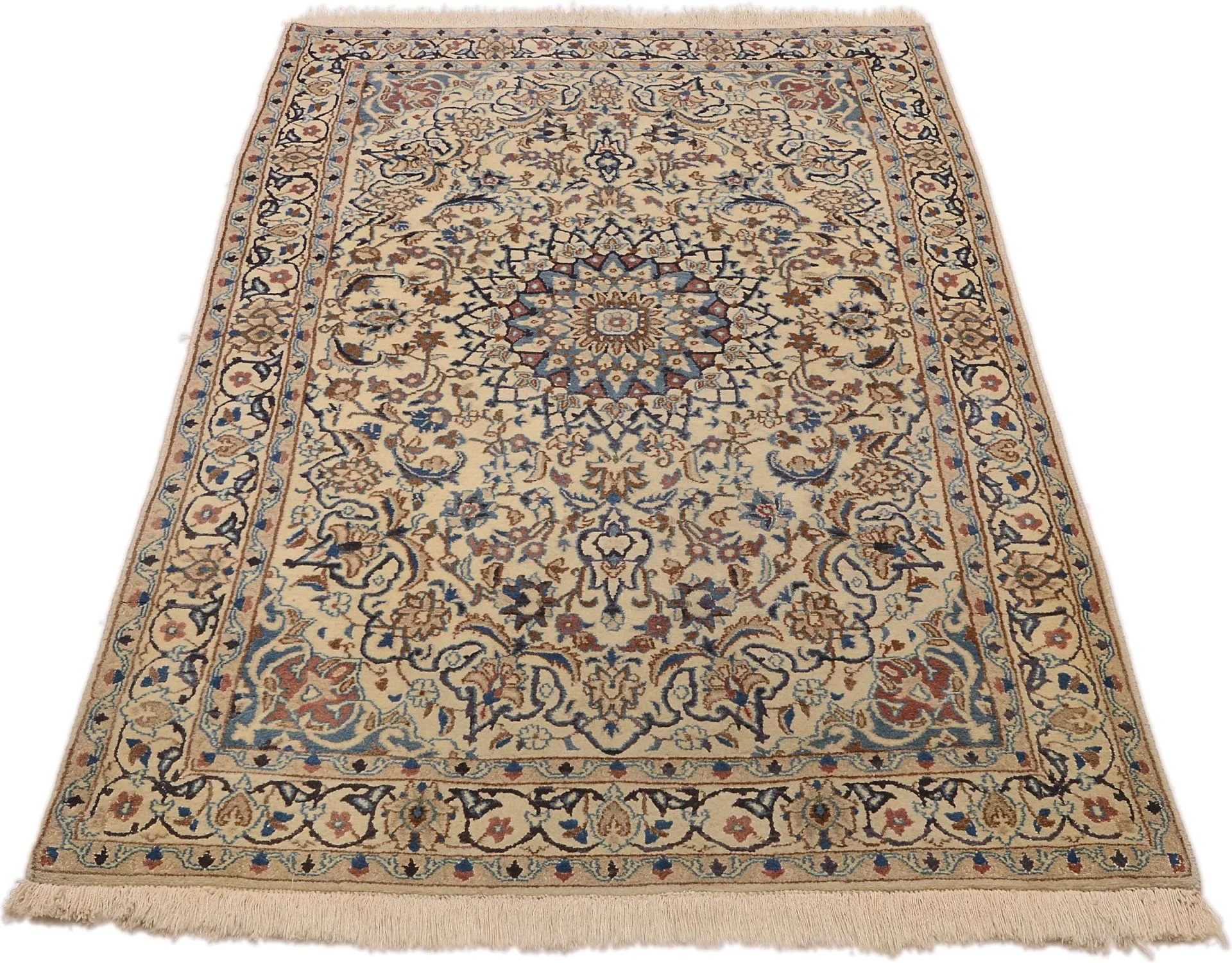 Nain Perserteppich 115 × 205 cm aus Wolle, handgeknüpft