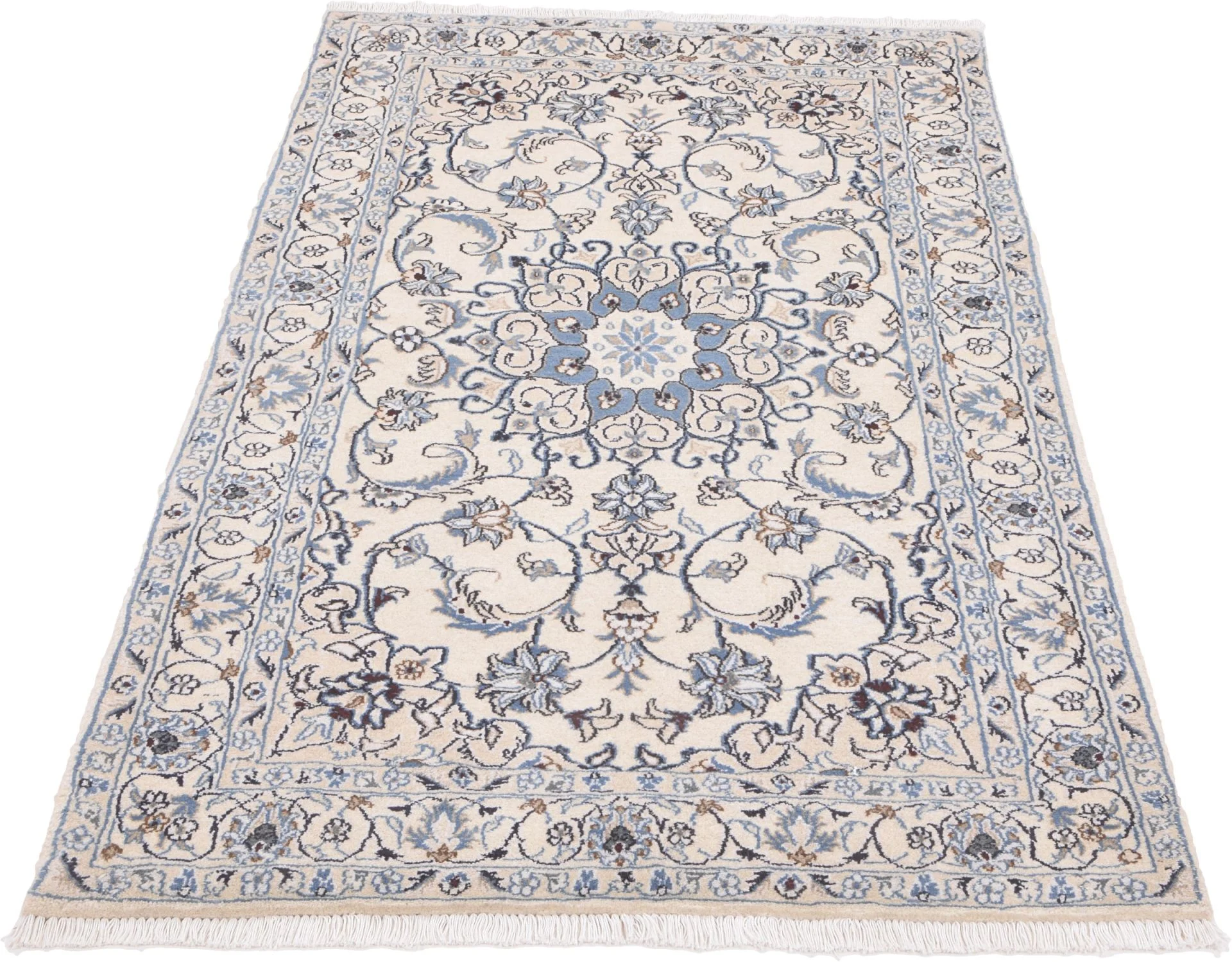 Nain Perserteppich 117 × 212 cm aus Wolle, handgeknüpft
