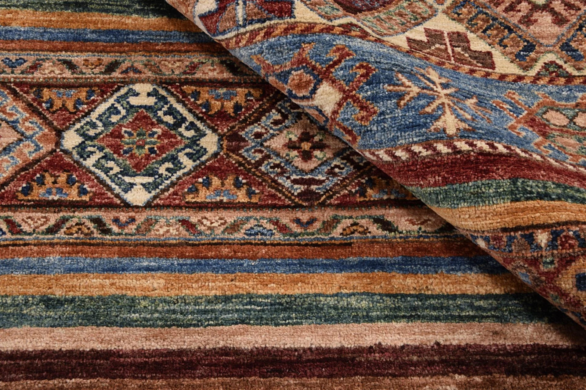 Samarkand Orientteppich 199 × 295 cm aus Wolle, handgeknüpft