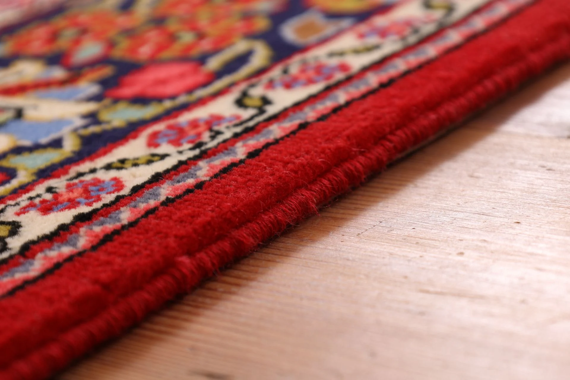 Ghom Perserteppich 141 × 212 cm aus Wolle, handgeknüpft