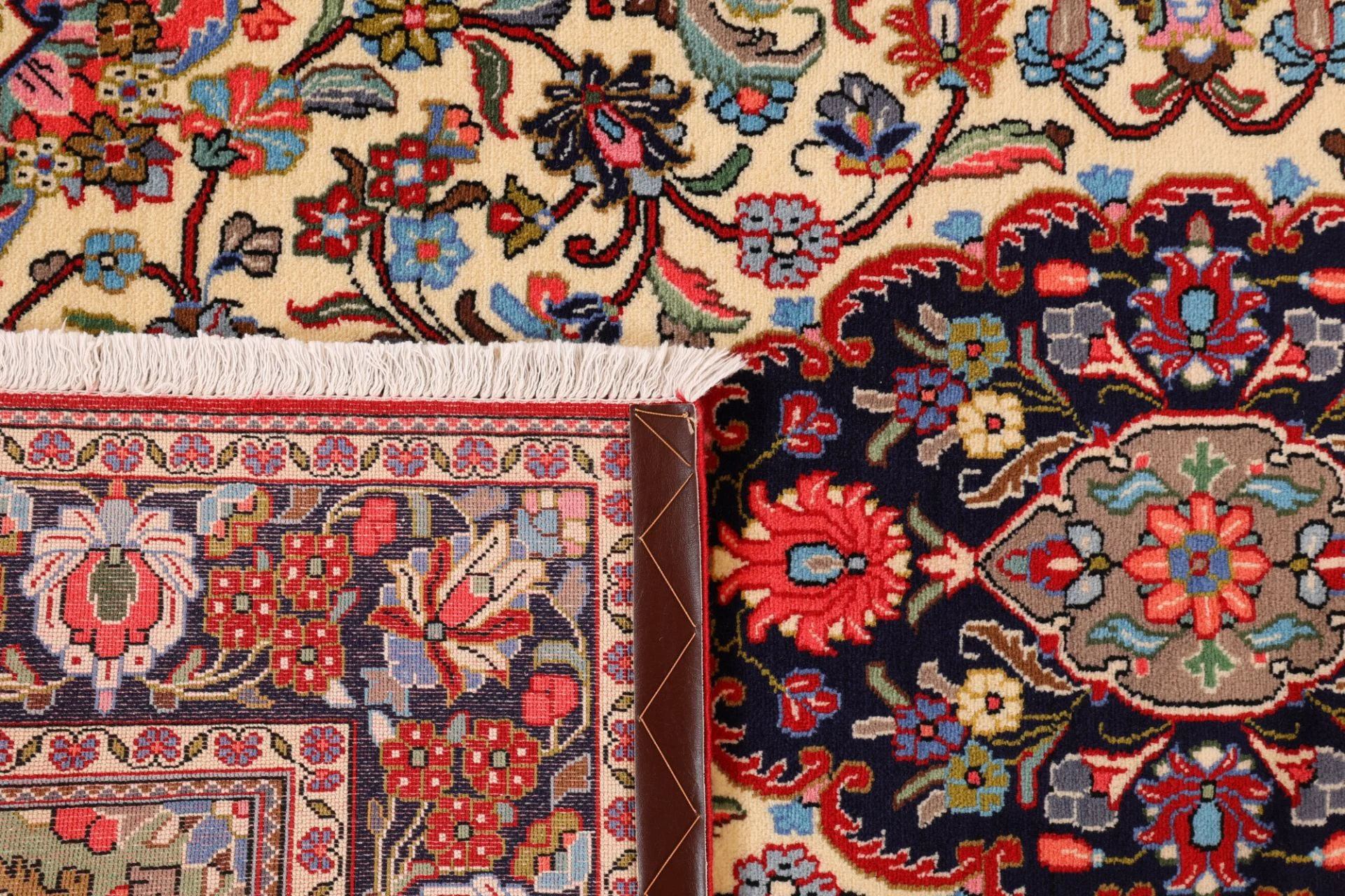 Ghom Perserteppich 141 × 212 cm aus Wolle, handgeknüpft