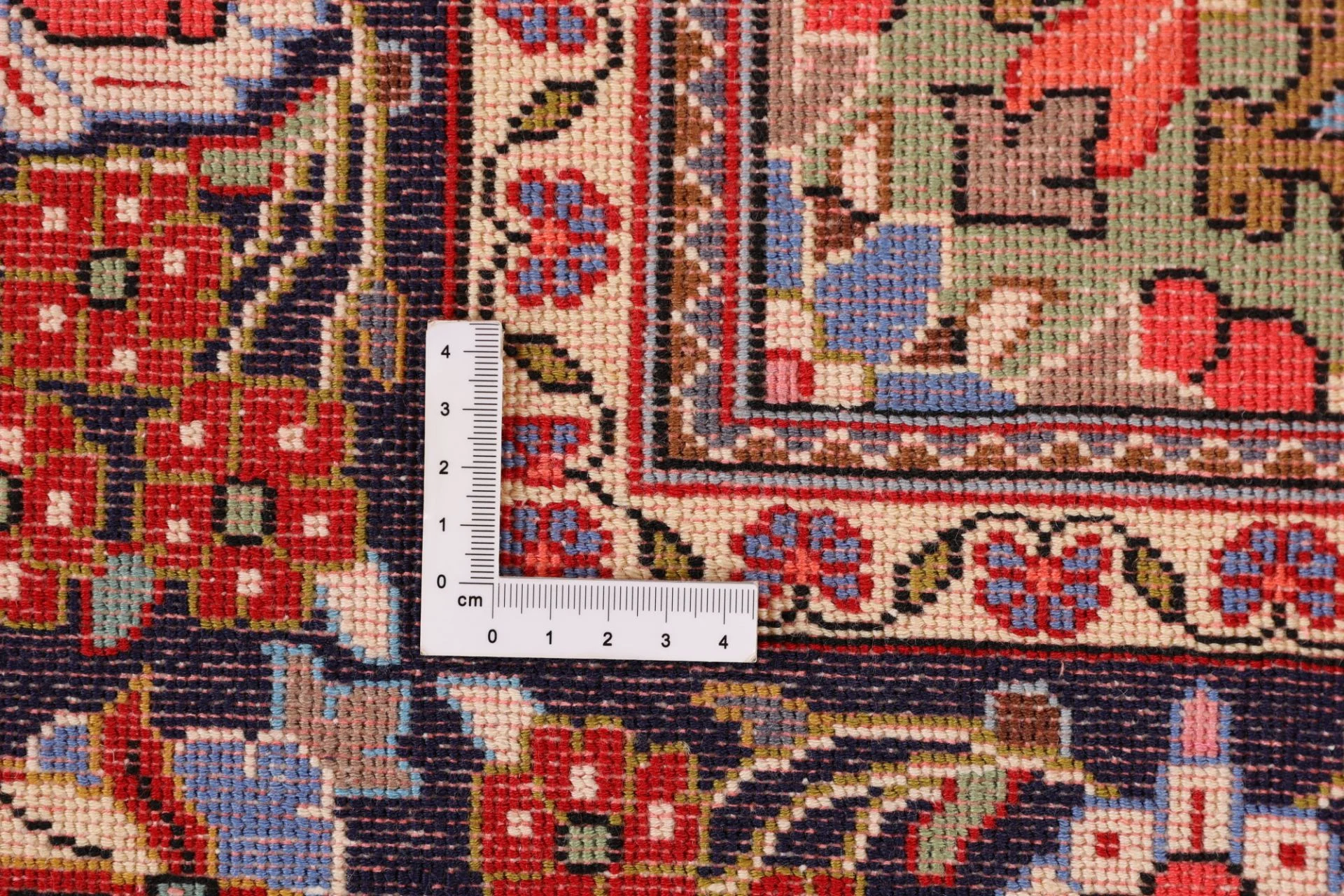 Ghom Perserteppich 141 × 212 cm aus Wolle, handgeknüpft