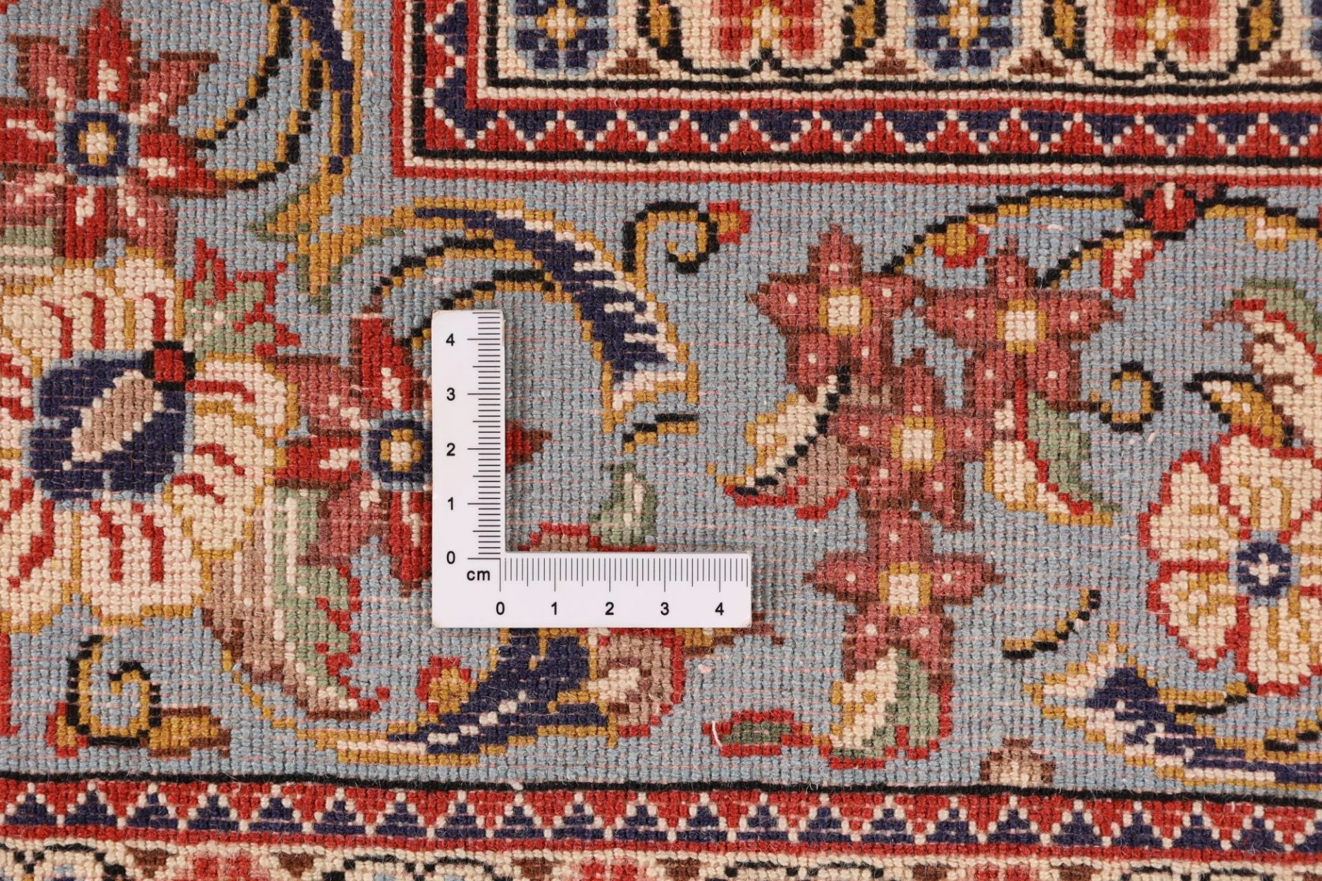 Handgeknüpfter Ghom Perserteppich, 128 × 194 cm, Wolle