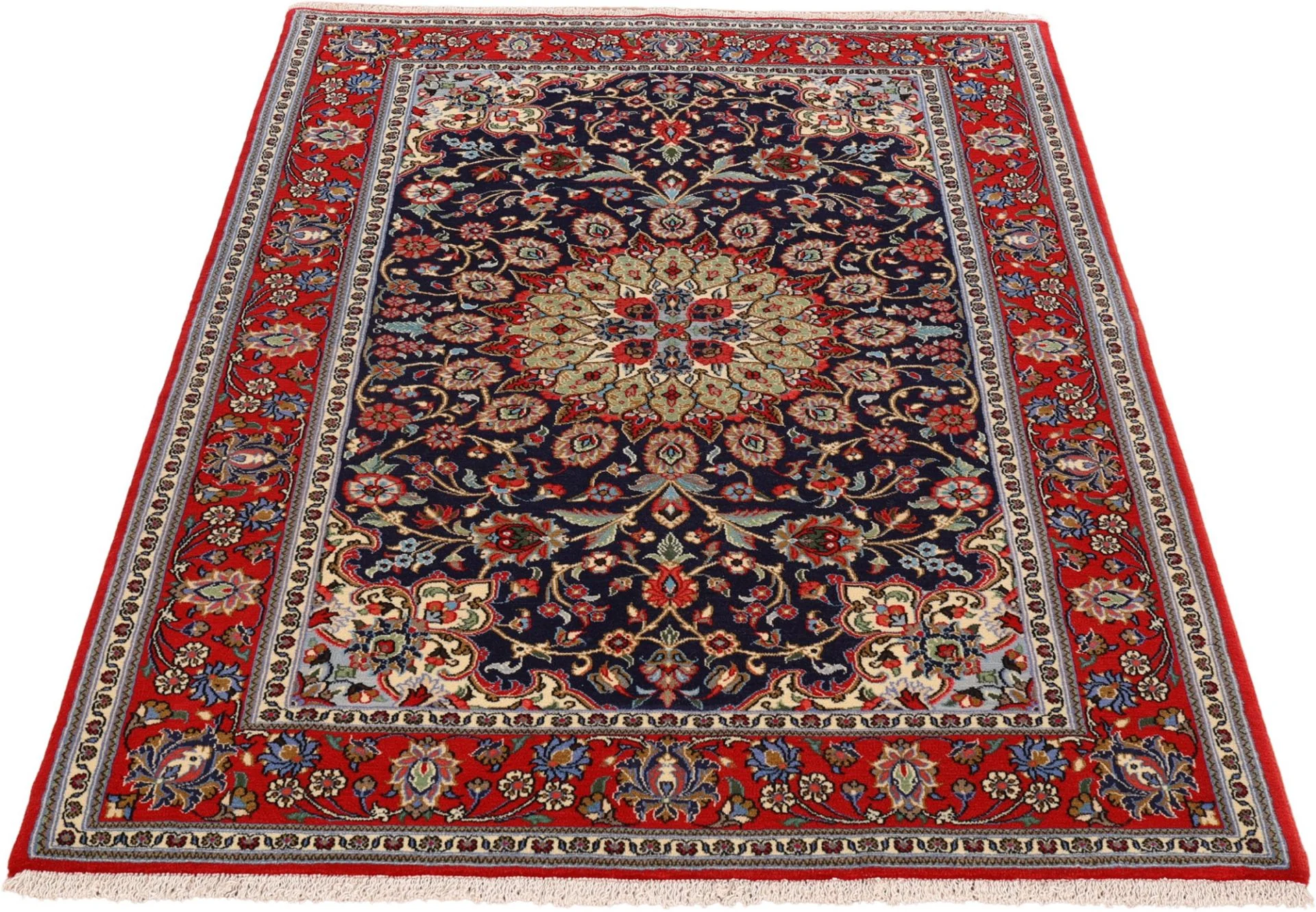 perserteppich-ghom-120-x-186-cm-schurwolle-handgeknupft-1 Handgeknüpfter Ghom Perserteppich 120 × 186 cm