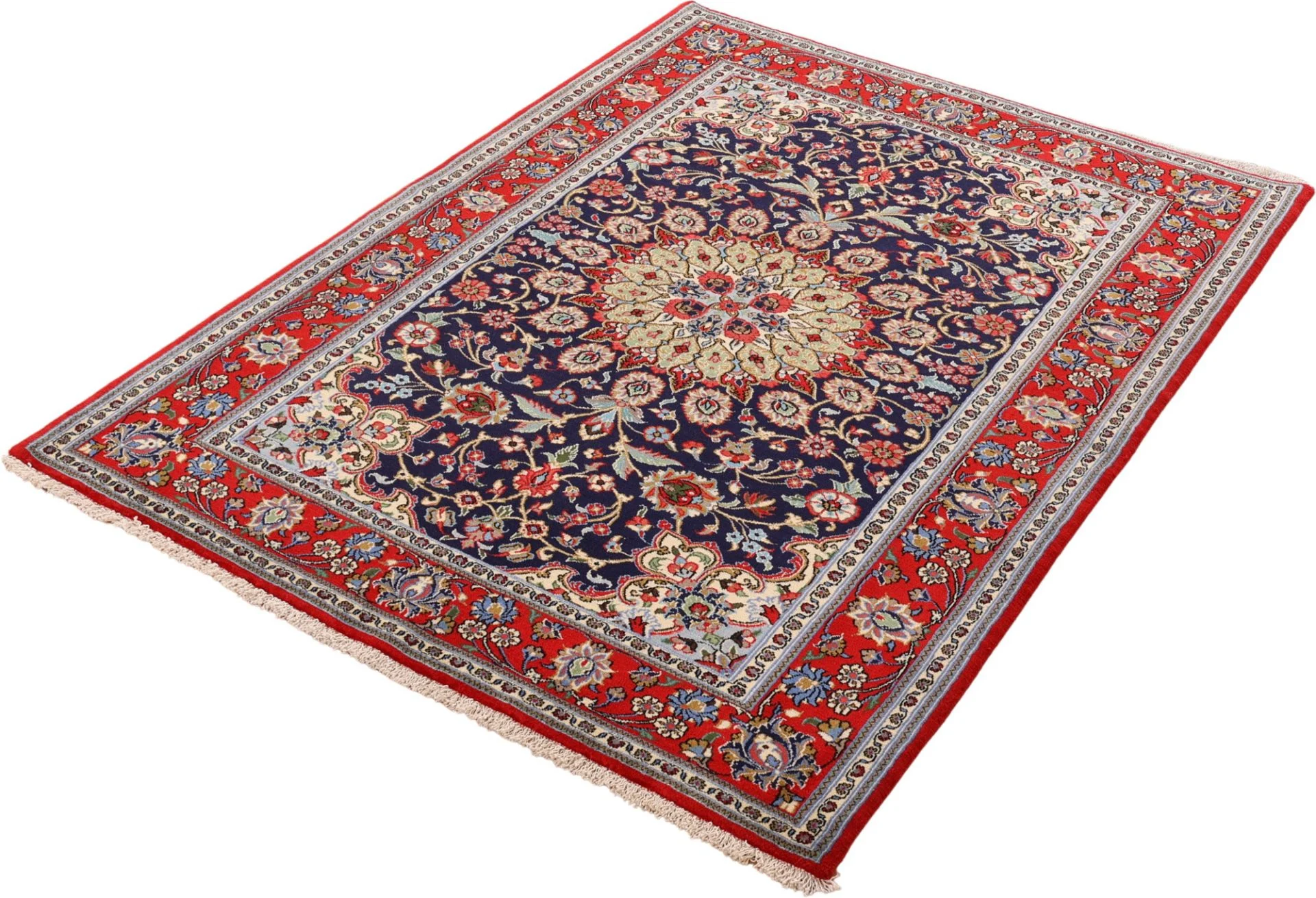 perserteppich-ghom-120-x-186-cm-schurwolle-handgeknupft-3 Handgeknüpfter Ghom Perserteppich 120 × 186 cm
