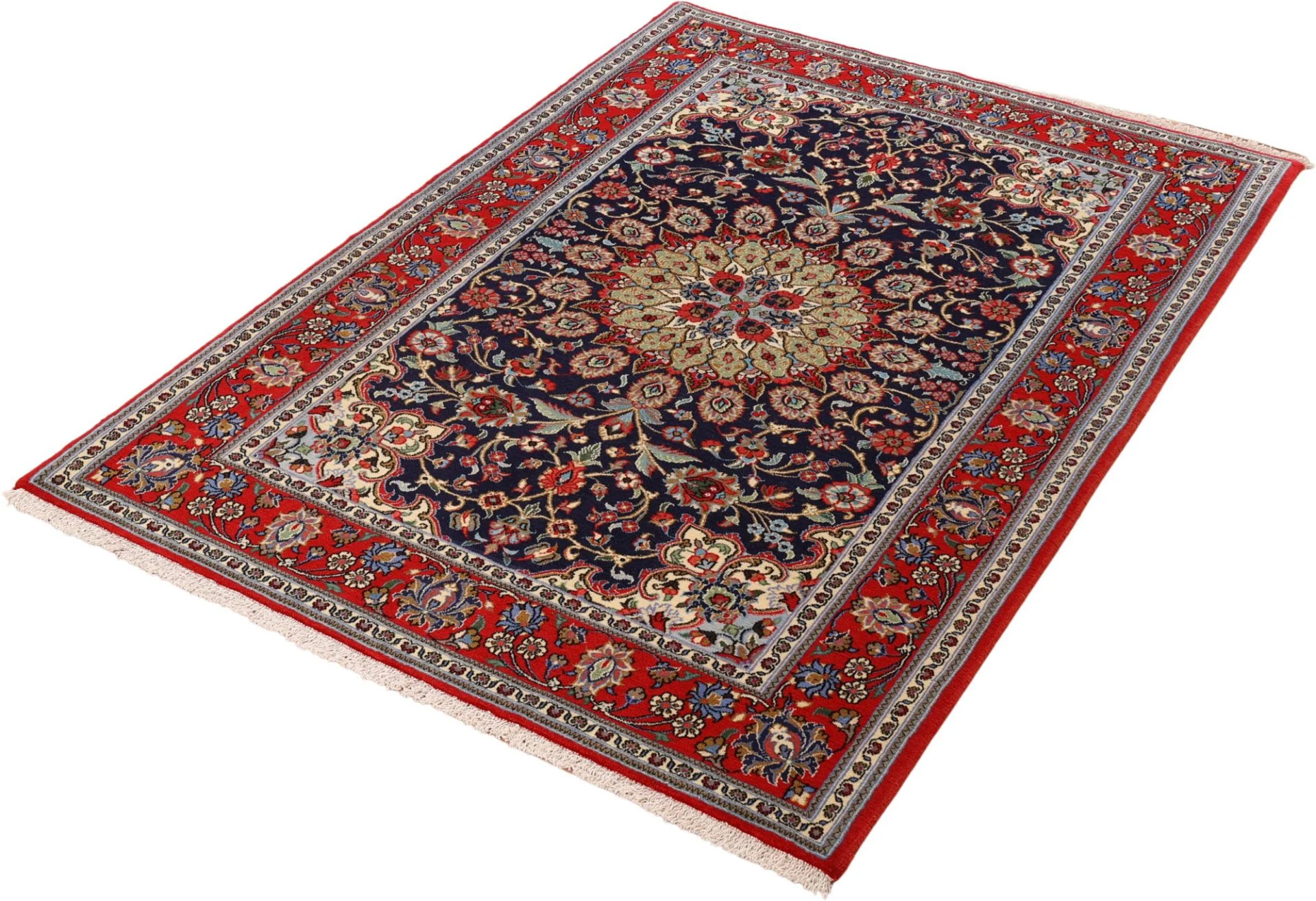 perserteppich-ghom-120-x-186-cm-schurwolle-handgeknupft-4 Handgeknüpfter Ghom Perserteppich 120 × 186 cm