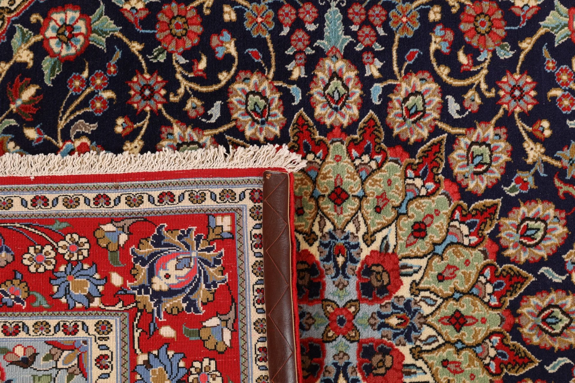 perserteppich-ghom-120-x-186-cm-schurwolle-handgeknupft-6 Handgeknüpfter Ghom Perserteppich 120 × 186 cm