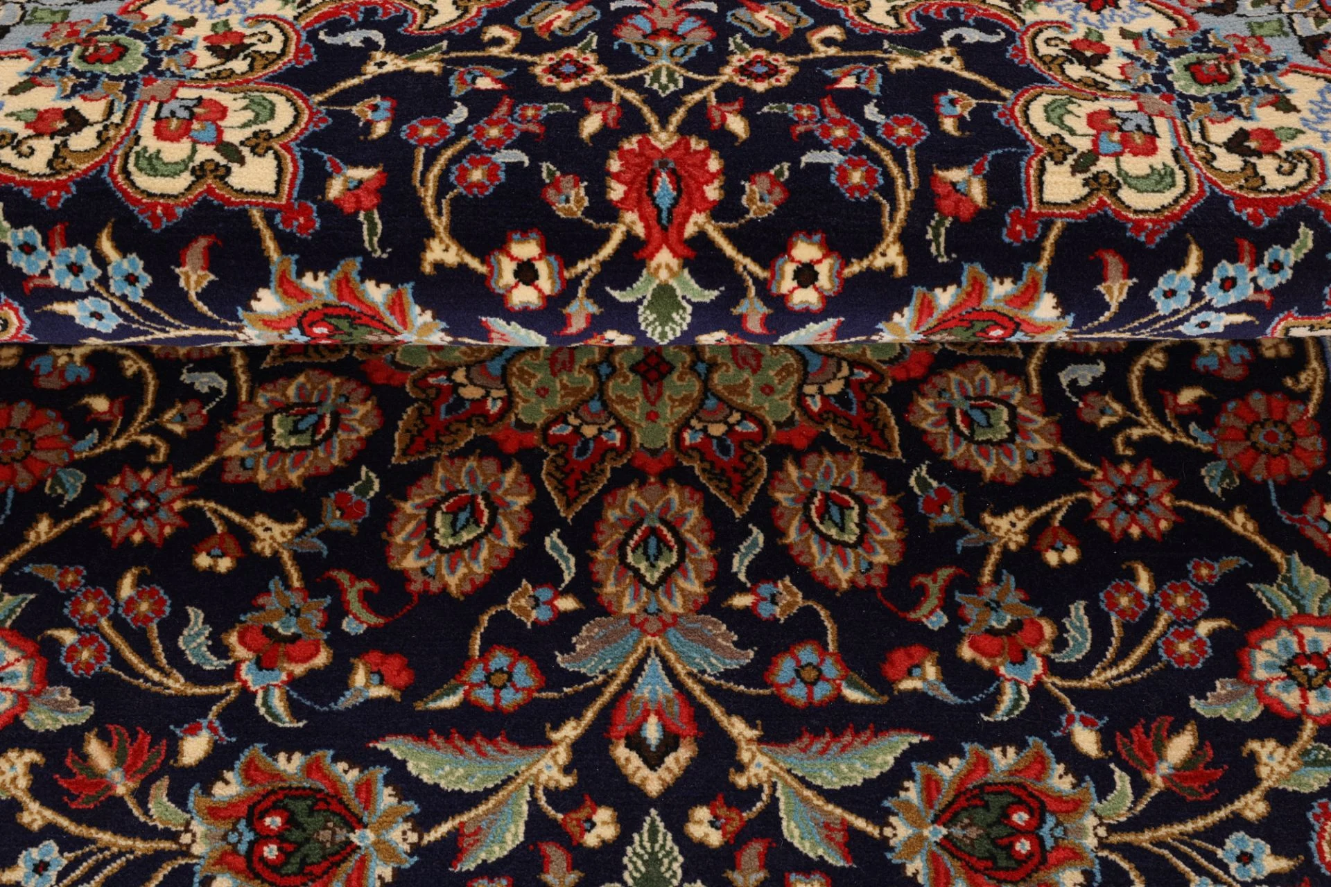 perserteppich-ghom-120-x-186-cm-schurwolle-handgeknupft-7 Handgeknüpfter Ghom Perserteppich 120 × 186 cm