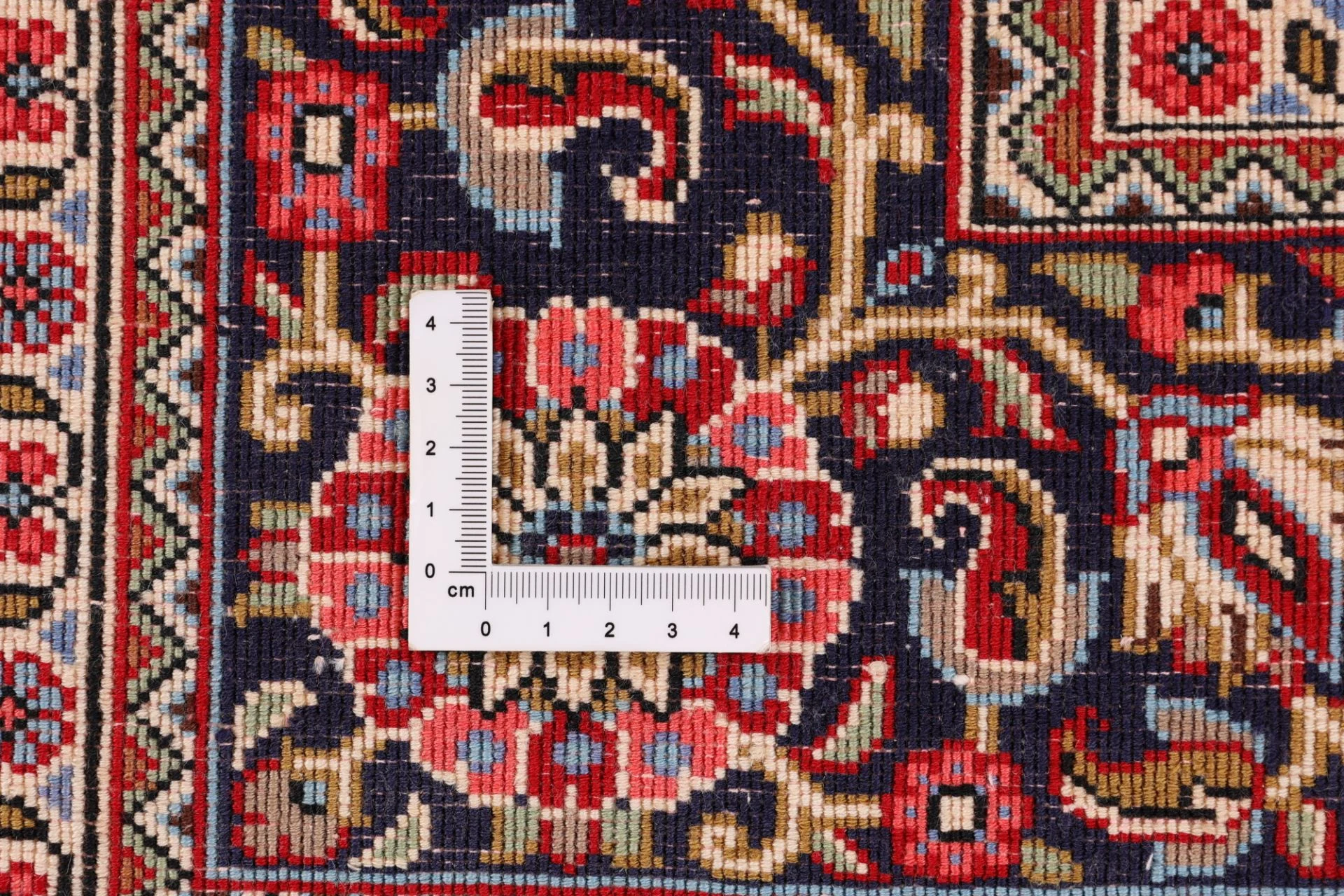Ghom Perserteppich 138 × 200 cm aus Wolle, handgeknüpft