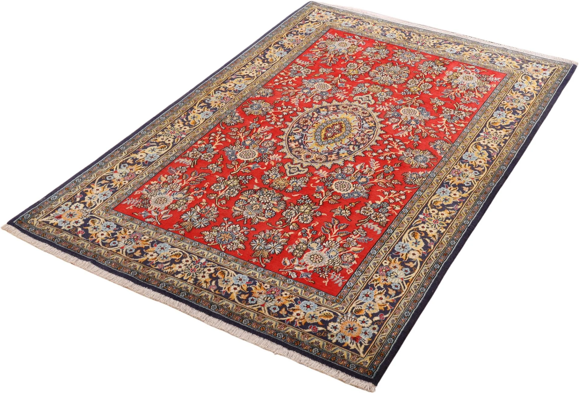 perserteppich-ghom-144-x-216-cm-schurwolle-handgeknupft-6 Ghom Perserteppich aus Iran, 144 × 216 cm