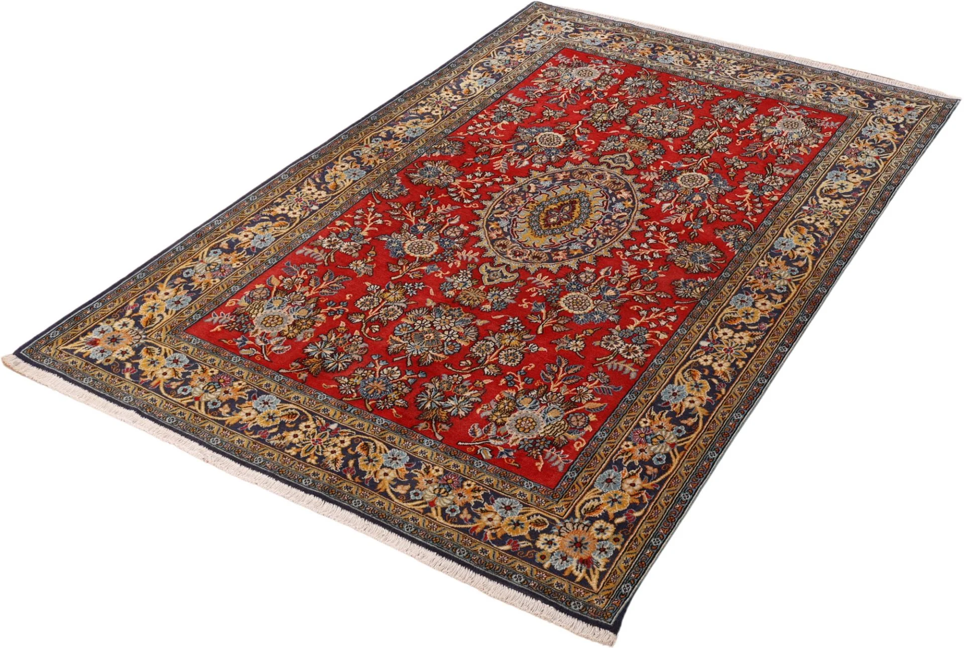perserteppich-ghom-144-x-216-cm-schurwolle-handgeknupft-8 Ghom Perserteppich aus Iran, 144 × 216 cm