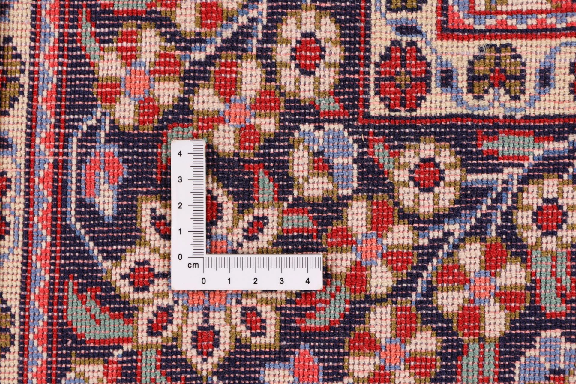 Ghom Perserteppich aus Iran, 131 × 199 cm