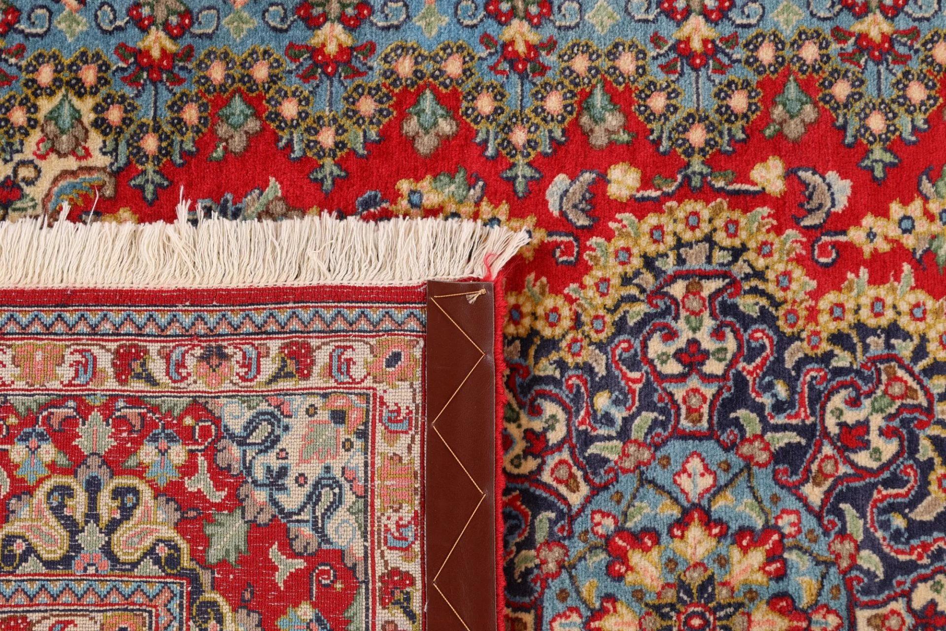 Ghom Perserteppich aus Iran, 122 × 182 cm