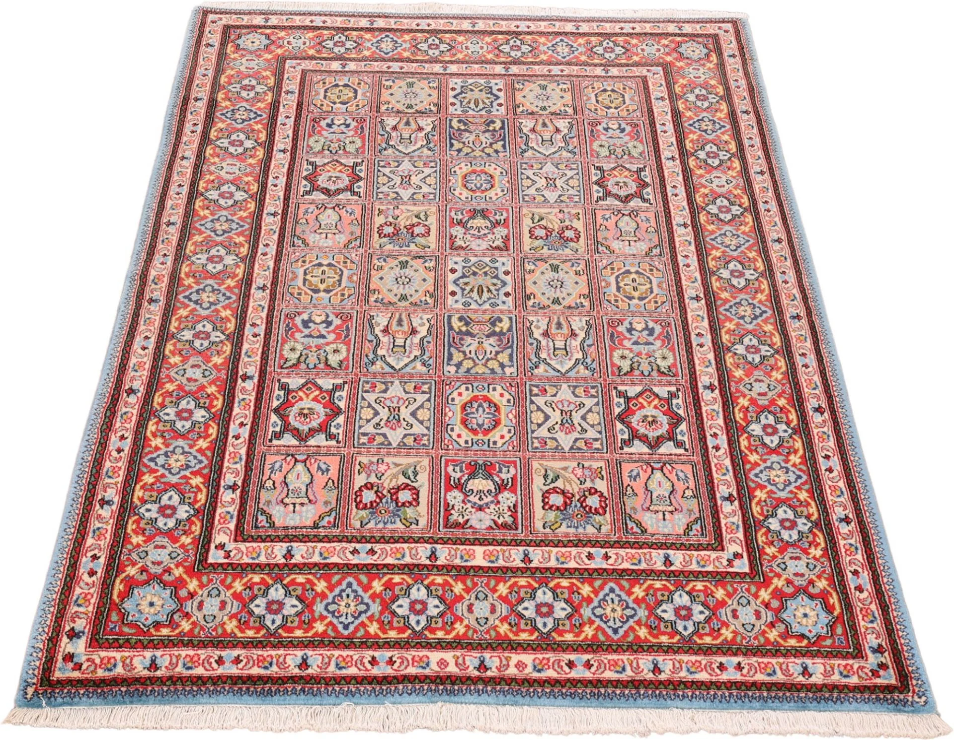 Ghom Perserteppich aus Iran, 118 × 185 cm