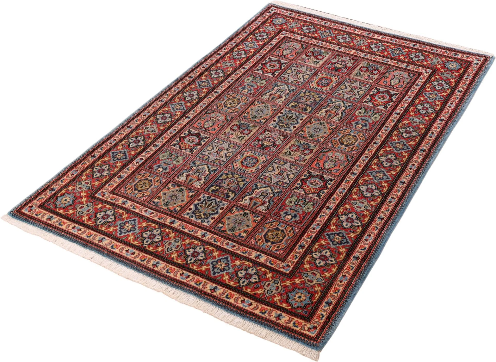 Ghom Perserteppich aus Iran, 118 × 185 cm