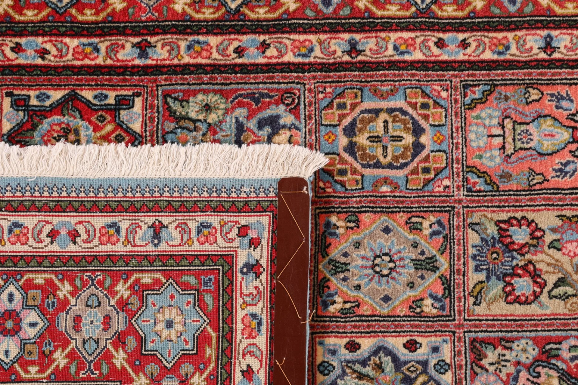 Ghom Perserteppich aus Iran, 118 × 185 cm