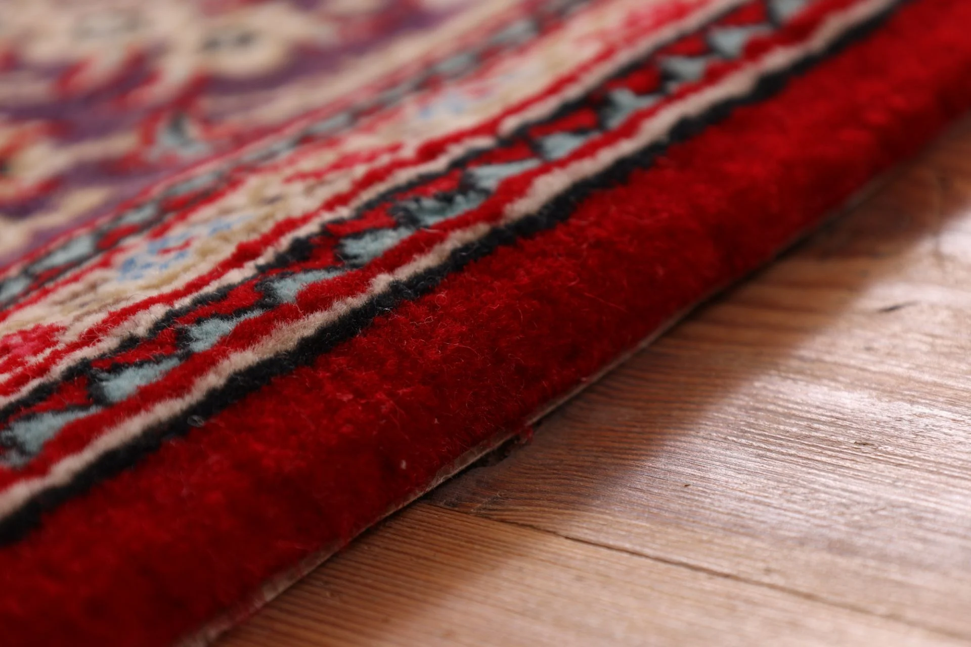 Ghom Perserteppich aus Iran, 146 × 216 cm