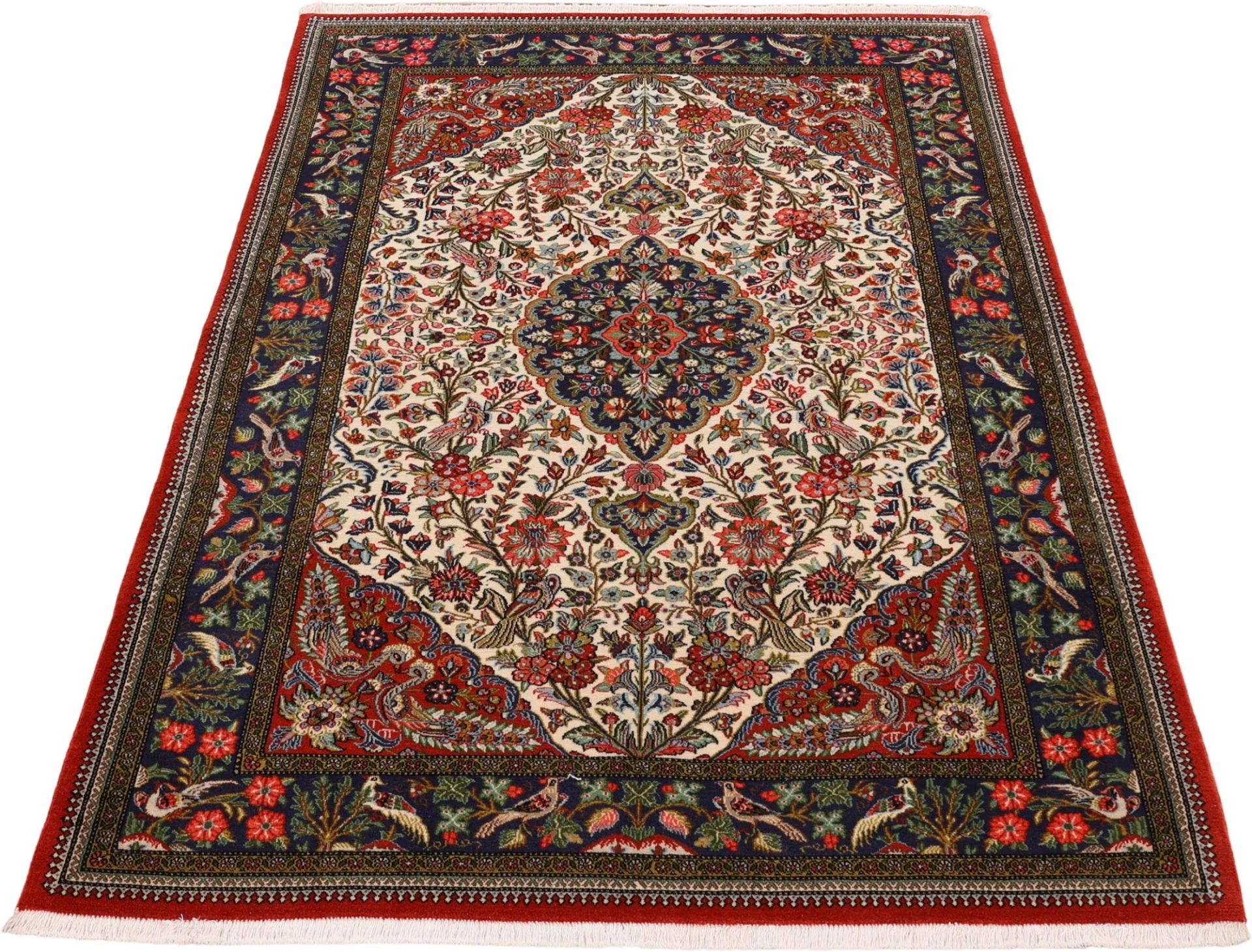 perserteppich-ghom-137-x-201-cm-schurwolle-handgeknupft-1 Handgeknüpfter Ghom Perserteppich, 137 × 201 cm, Wolle