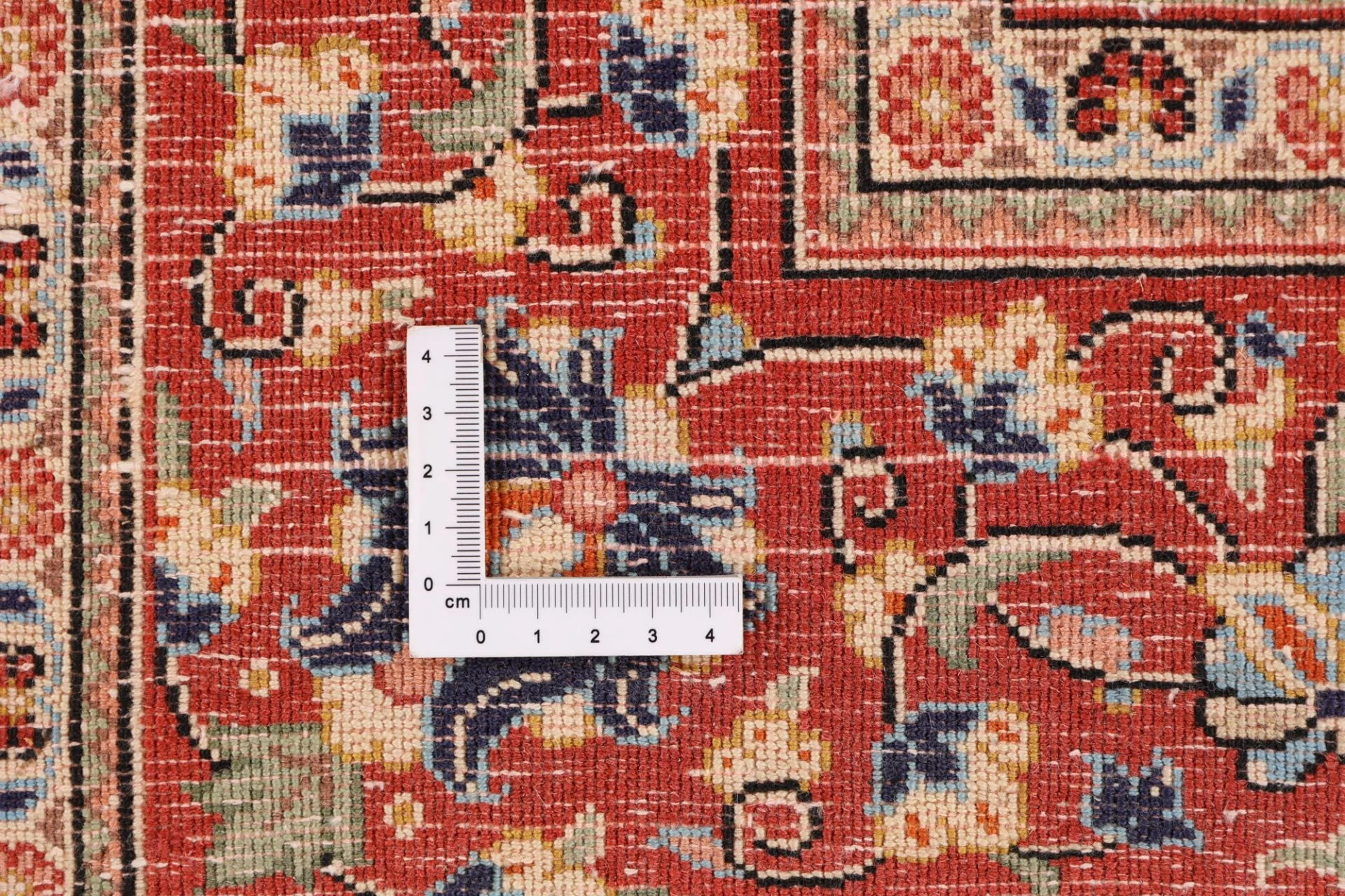 Ghom Perserteppich aus Iran, 131 × 197 cm