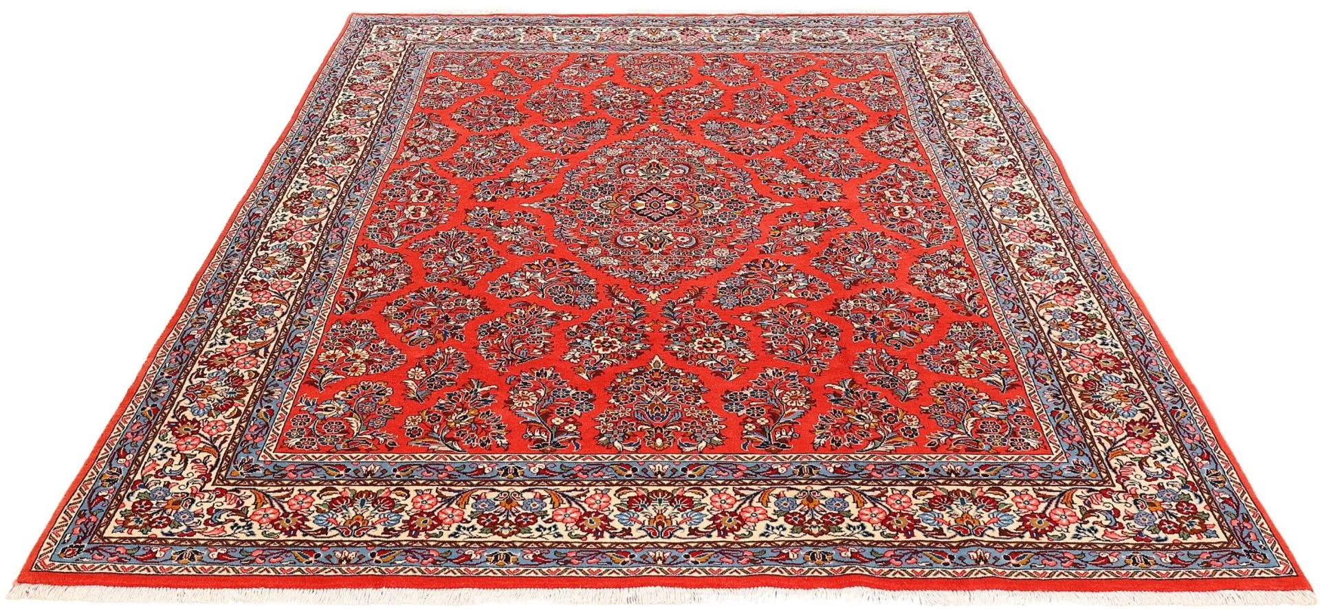 Handgeknüpfter Sarough Perserteppich 216 × 274 cm
