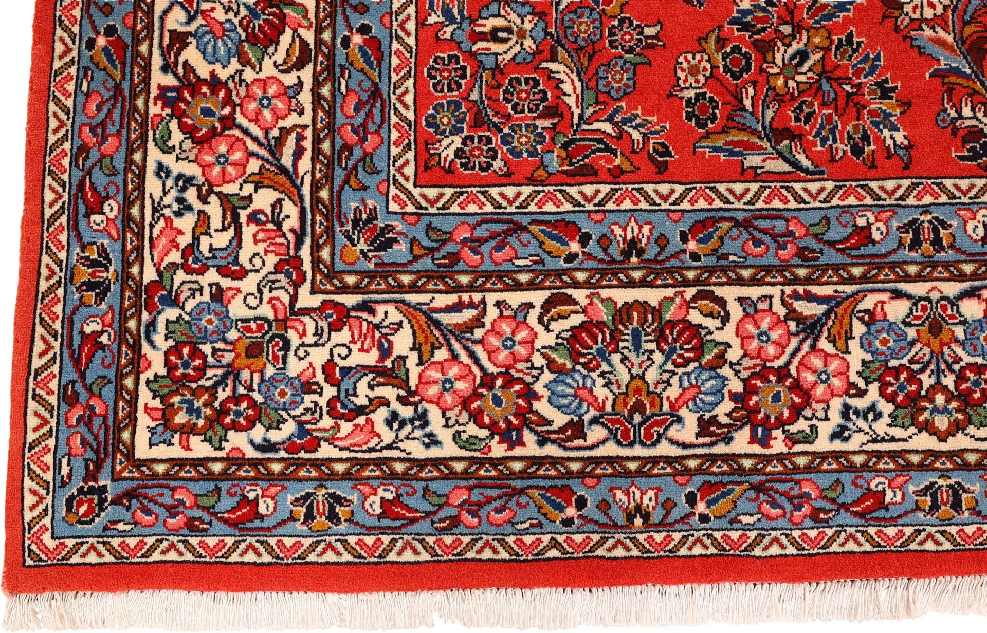 Handgeknüpfter Sarough Perserteppich 216 × 274 cm